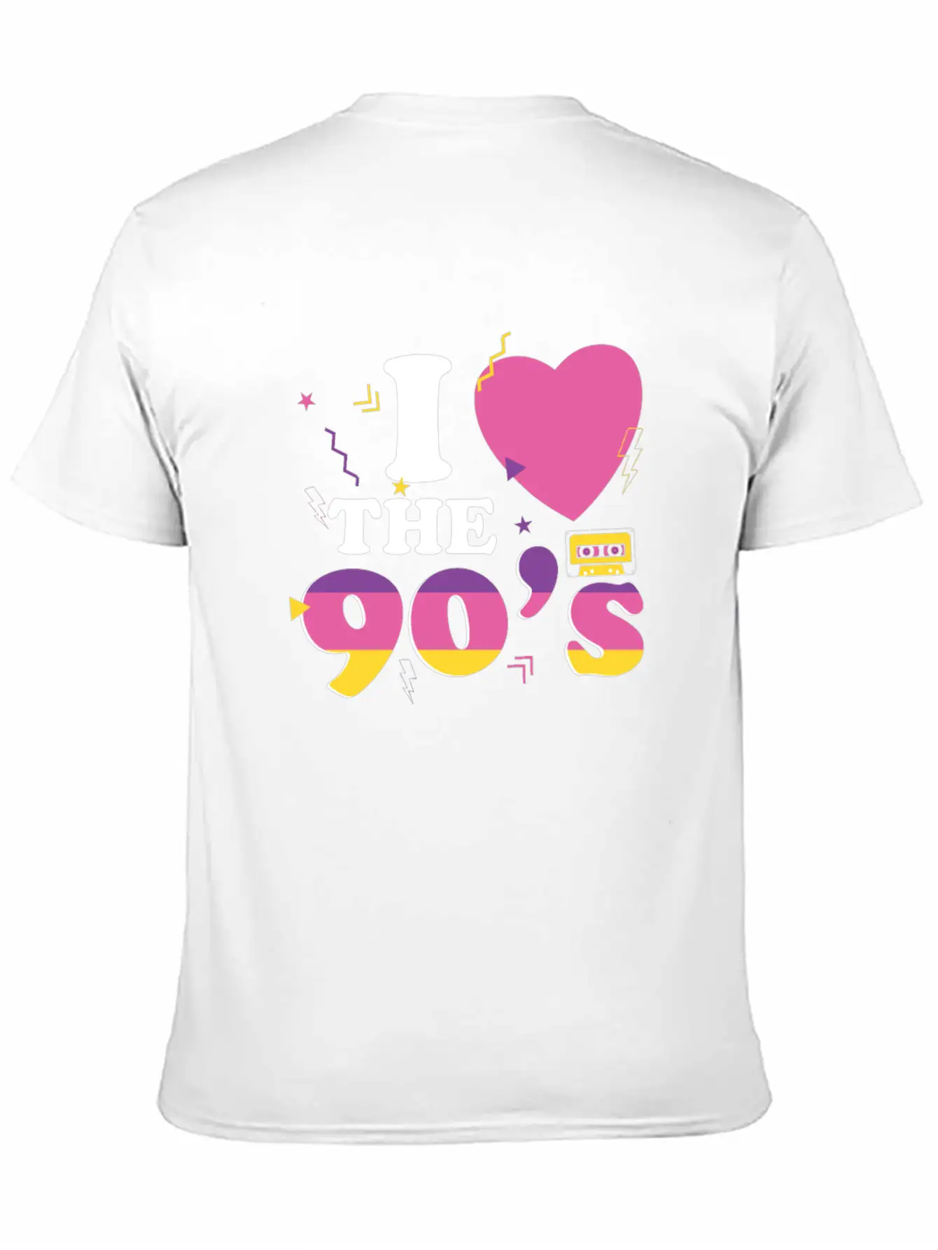 90s Disco Music Party Costum 1990 Retro Vintage Essential Unisex Summer Tee – Soft Cotton Casual Fit