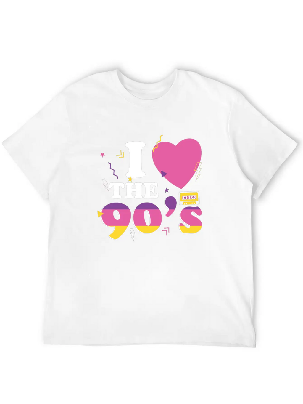90s Disco Music Party Costum 1990 Retro Vintage Essential Unisex Summer Tee – Soft Cotton Casual Fit