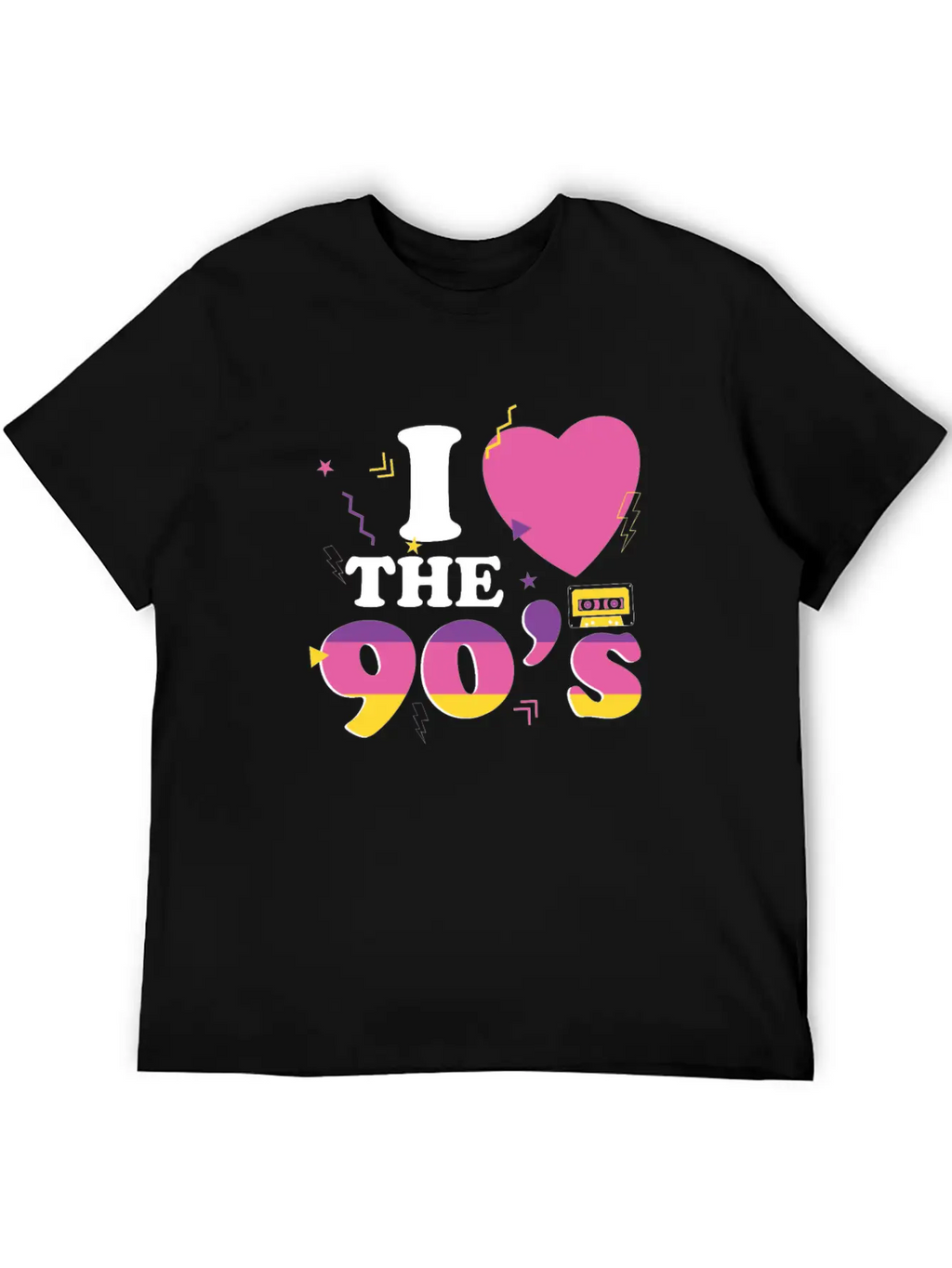 90s Disco Music Party Costum 1990 Retro Vintage Essential Unisex Summer Tee – Soft Cotton Casual Fit