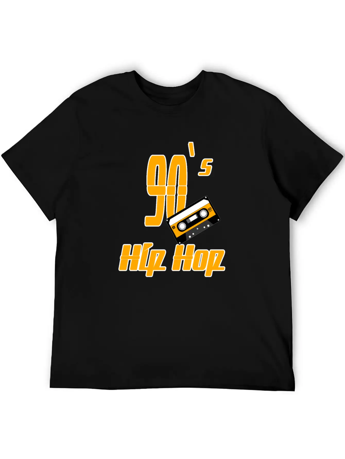90s Hip Hop Classic Fit Graphic Tee For Daily Comfort – Unisex Cotton Shirt