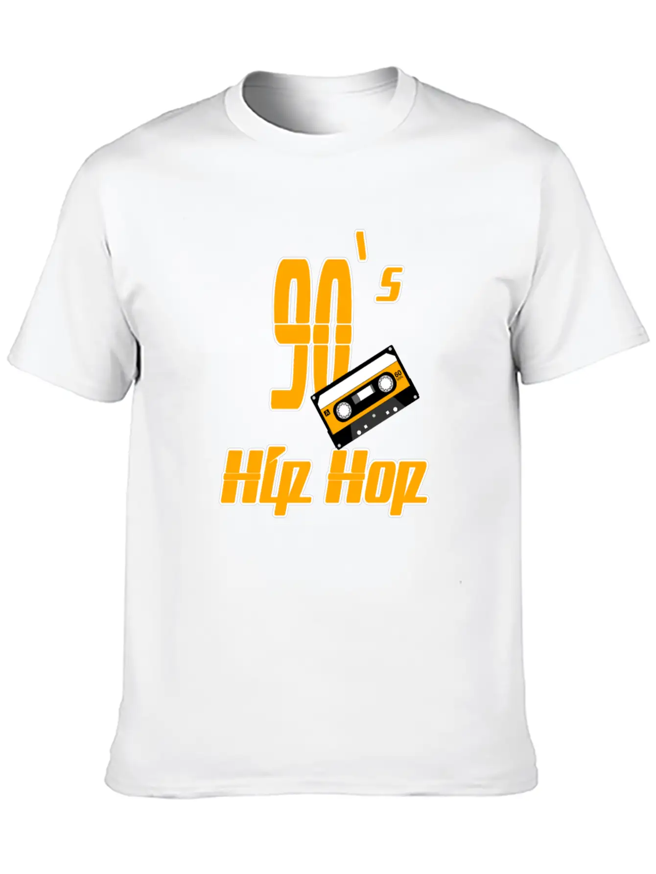 90s Hip Hop Classic Fit Graphic Tee For Daily Comfort – Unisex Cotton Shirt