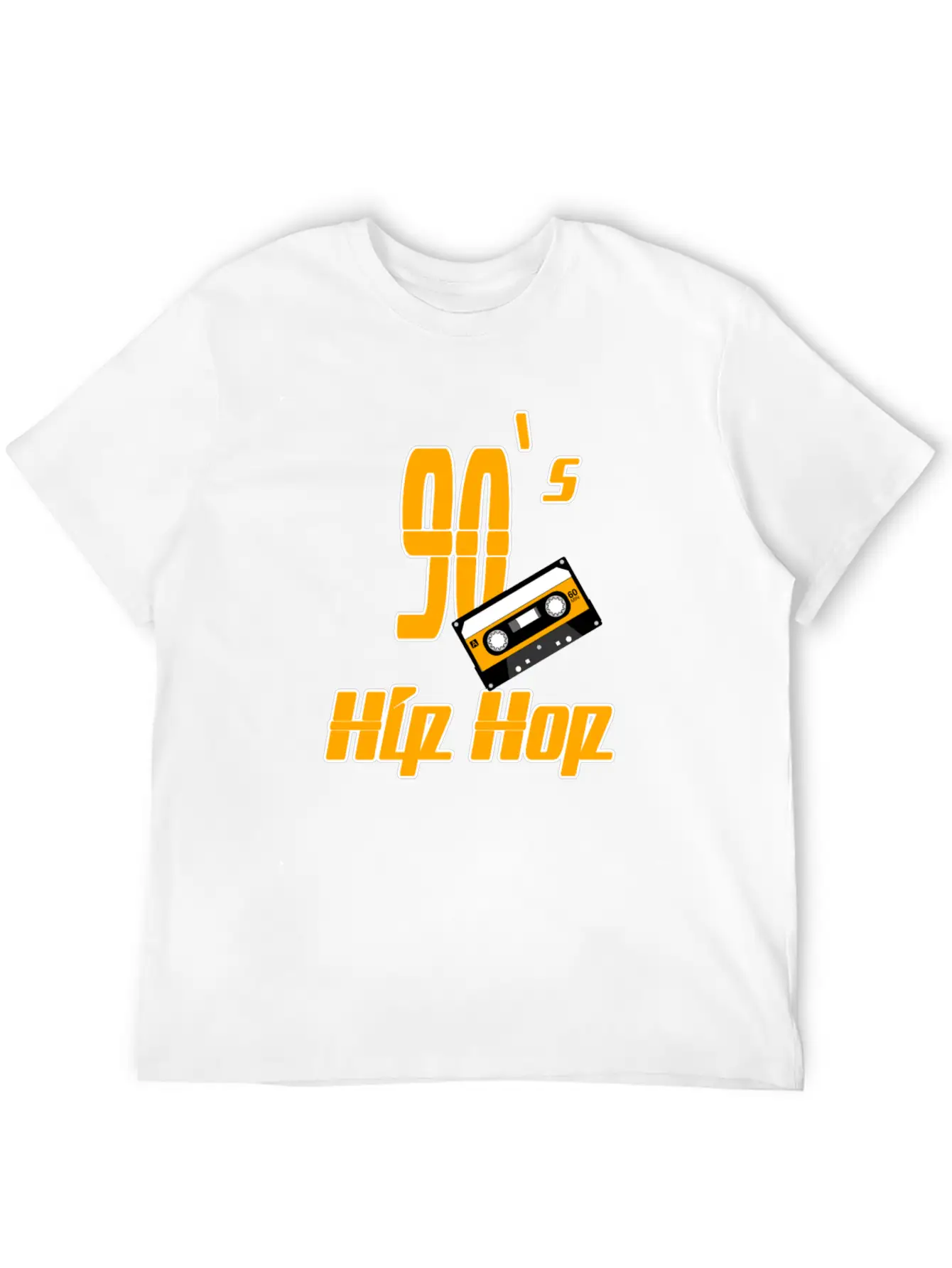 90s Hip Hop Classic Fit Graphic Tee For Daily Comfort – Unisex Cotton Shirt