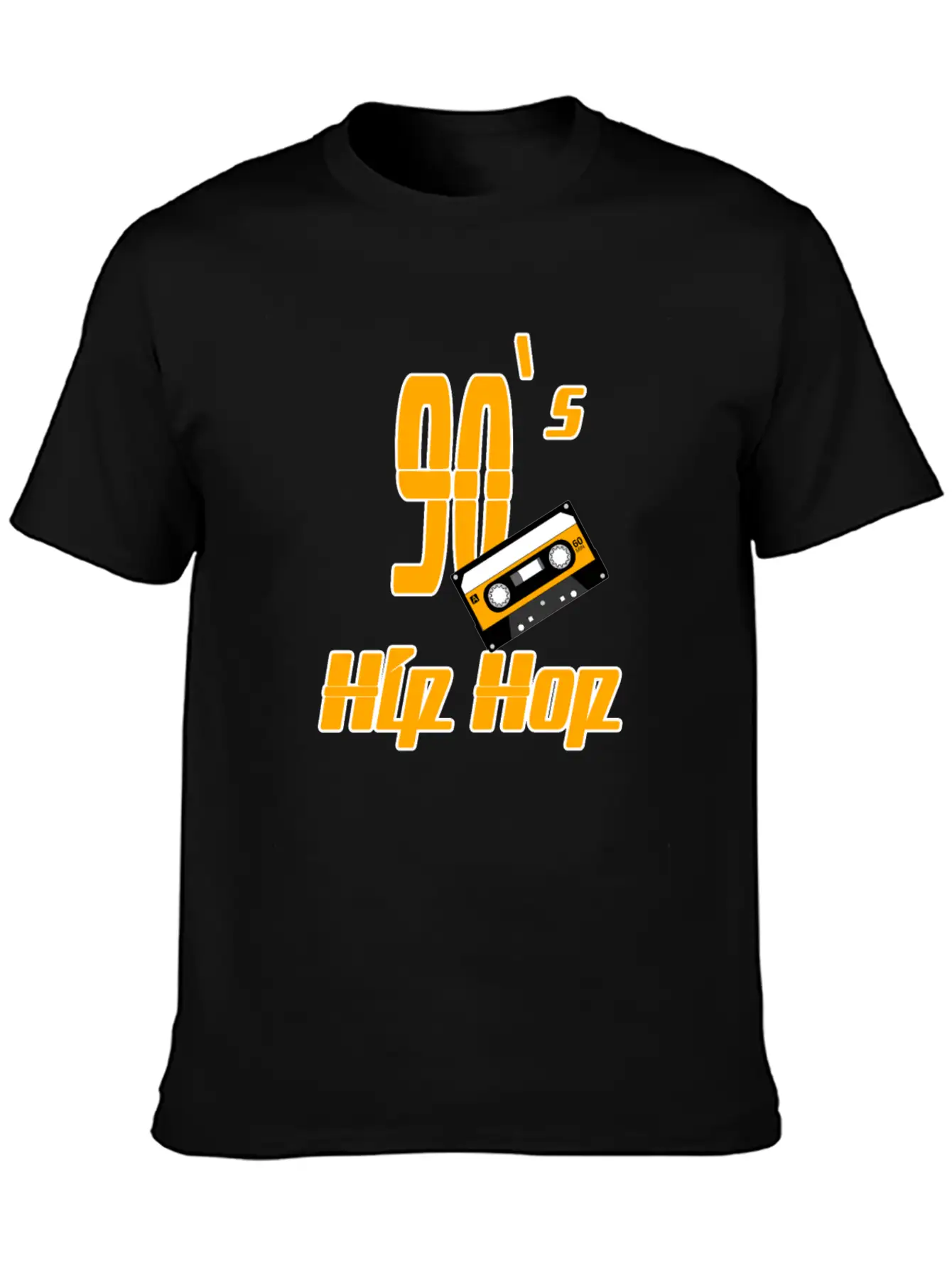 90s Hip Hop Classic Fit Graphic Tee For Daily Comfort – Unisex Cotton Shirt