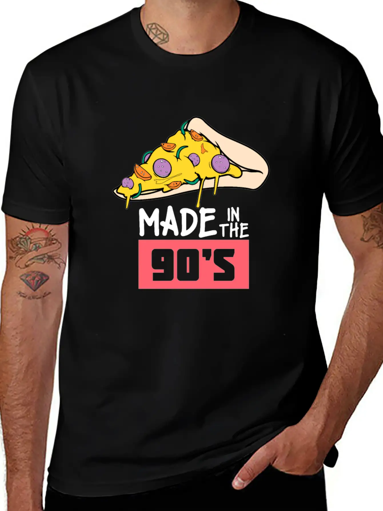 90s Outfit - 90s Modern Fit Casual T-Shirt – Clean And Versatile Design