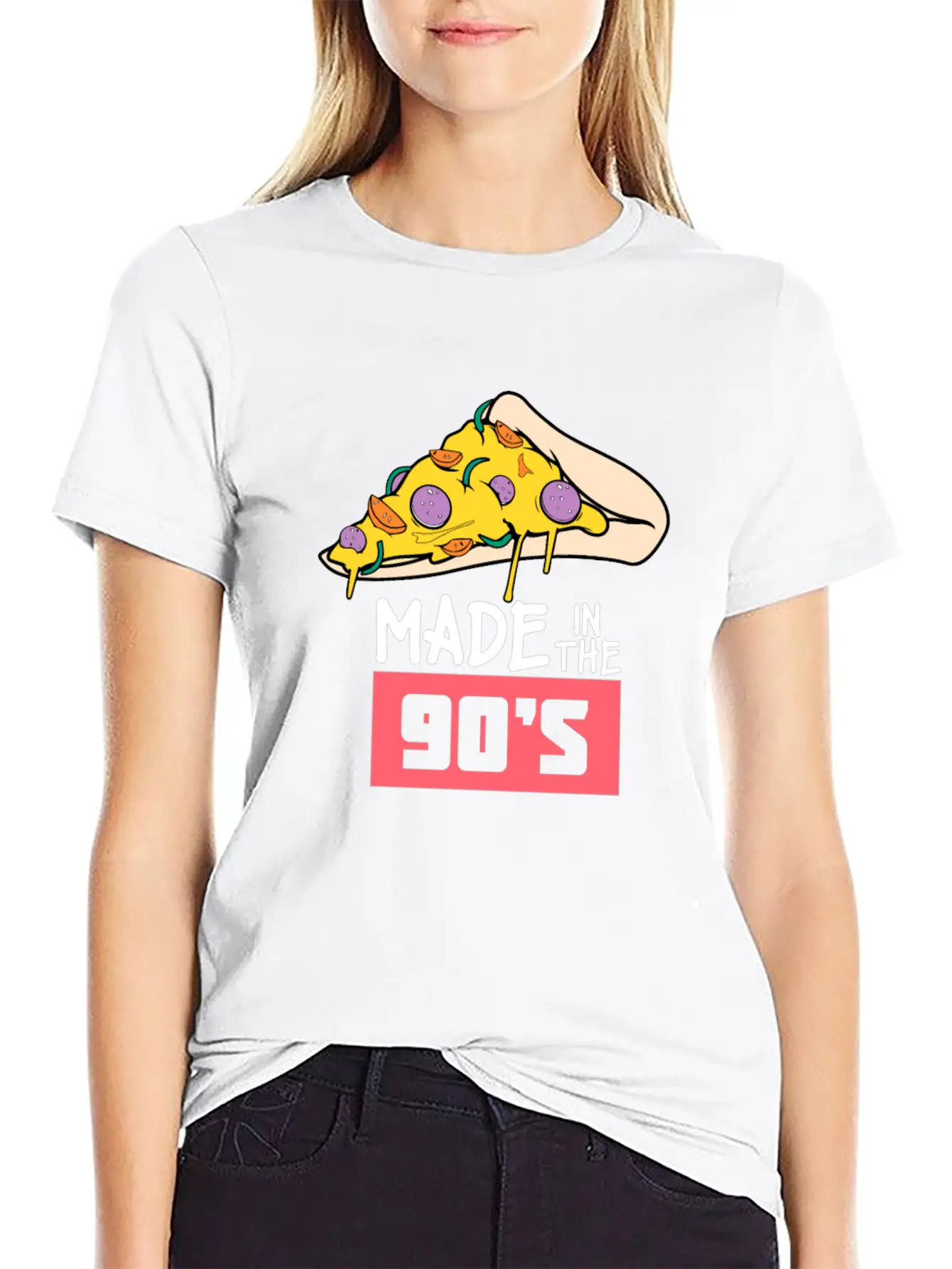 90s Outfit - 90s Modern Fit Casual T-Shirt – Clean And Versatile Design