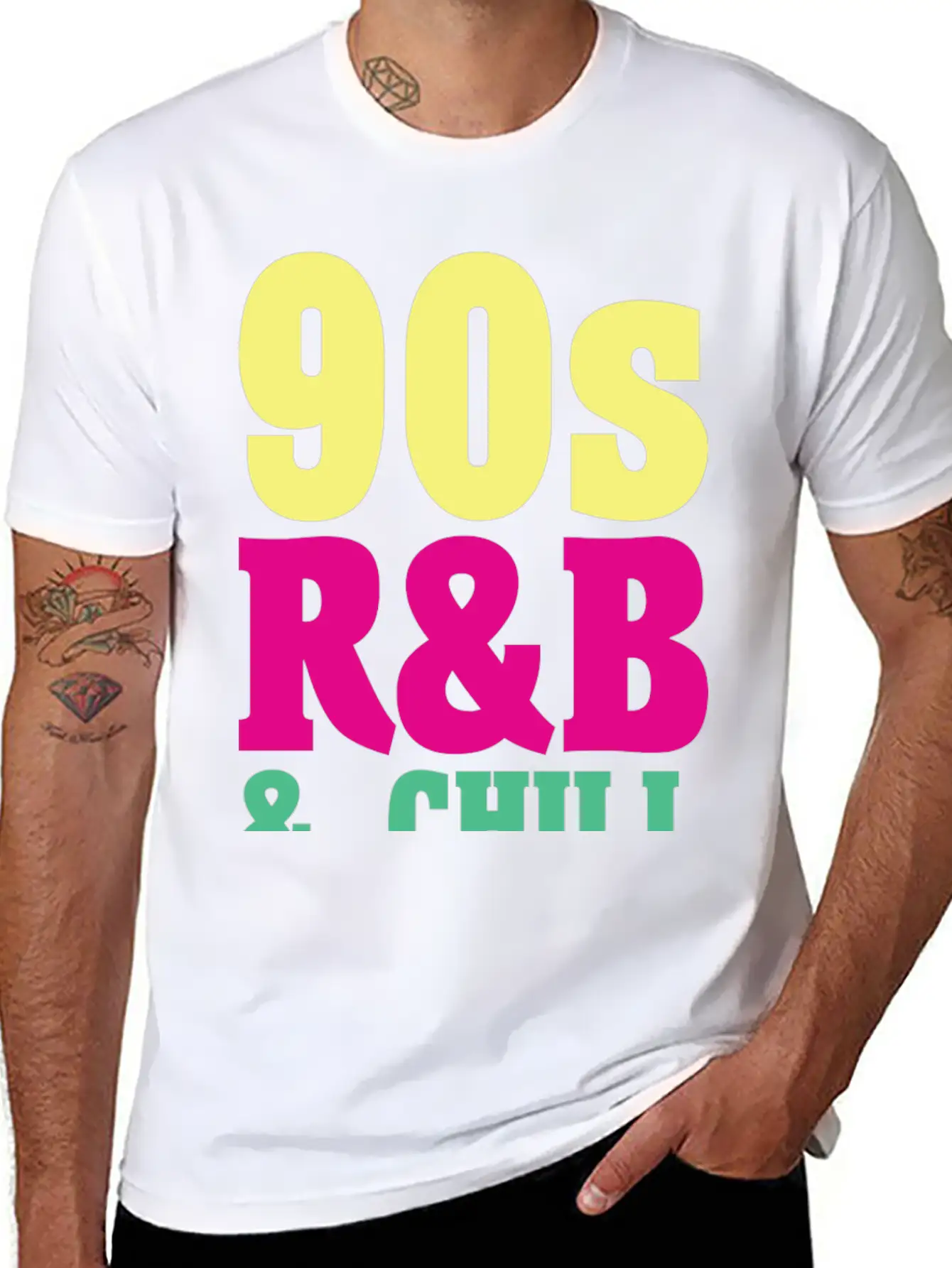 90s R B Chill 90s Nostalgia Essential Cotton Tee For Daily Outfits – Unisex Style