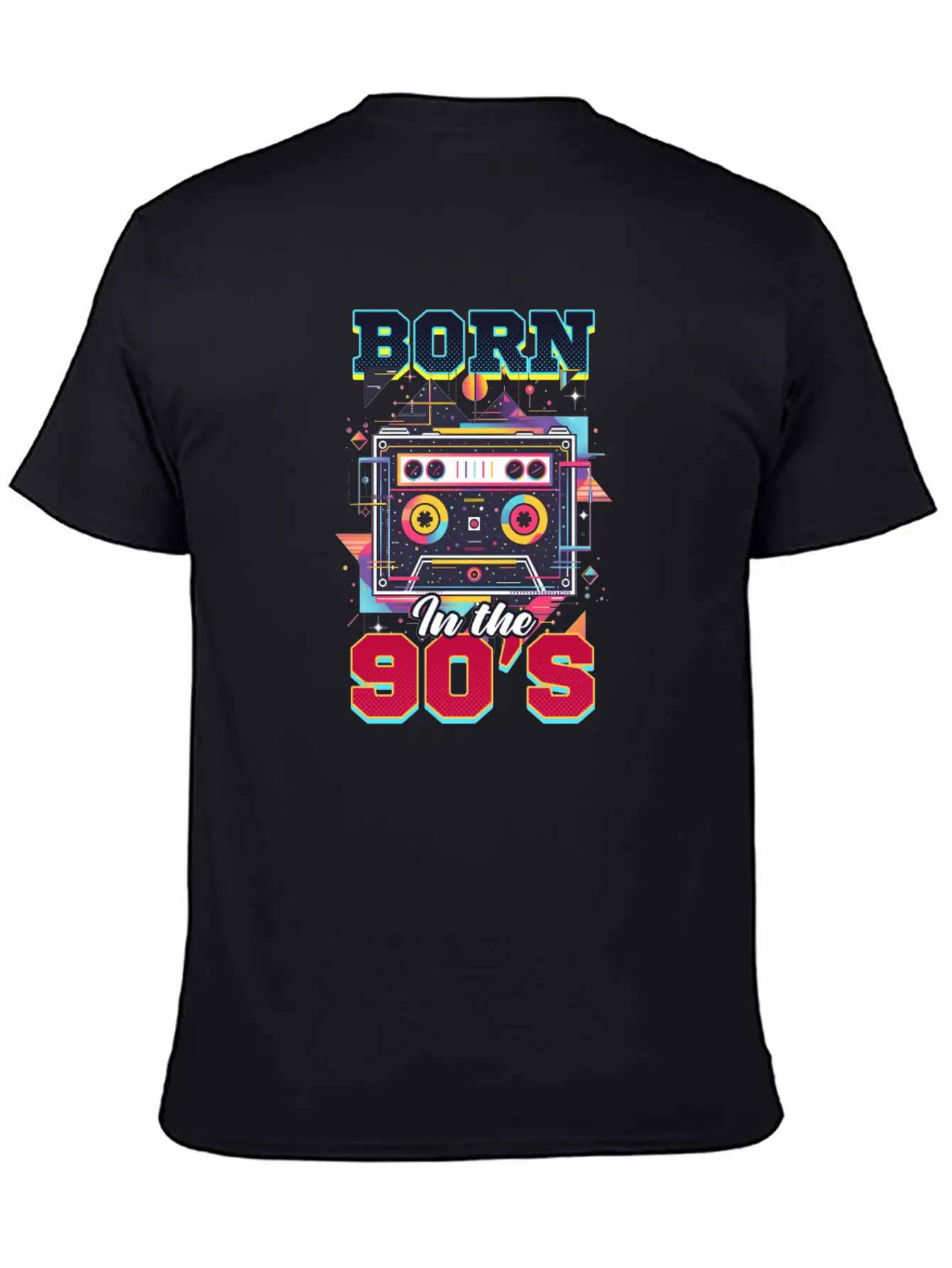 90s R&B Born In The 90'S Essential Cotton Tee For Daily Outfits – Unisex Style