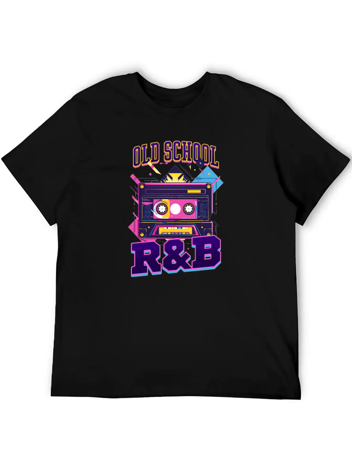 90s R&B Old School R&B Modern Fit Casual T-Shirt – Clean And Versatile Design