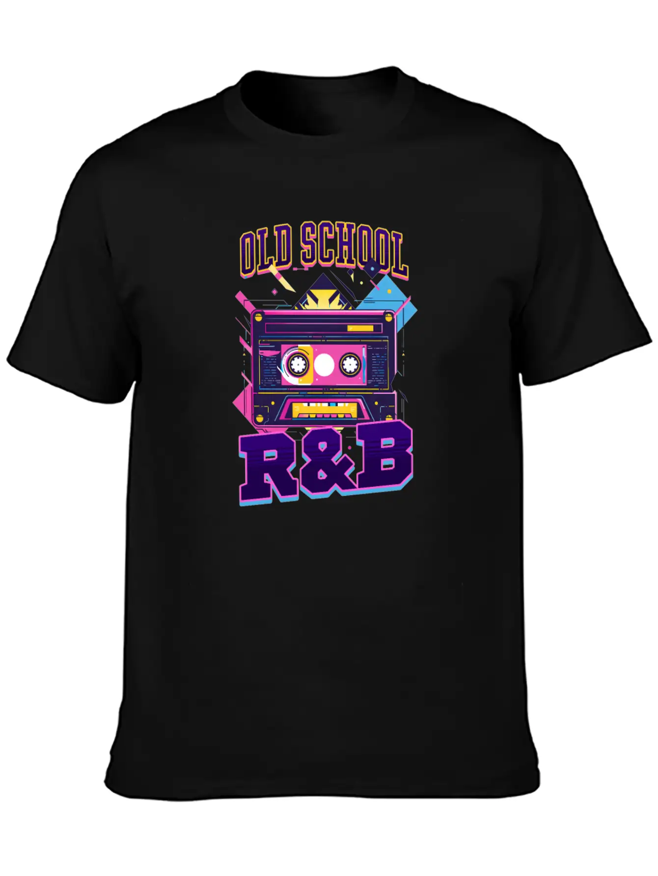 90s R&B Old School R&B Modern Fit Casual T-Shirt – Clean And Versatile Design