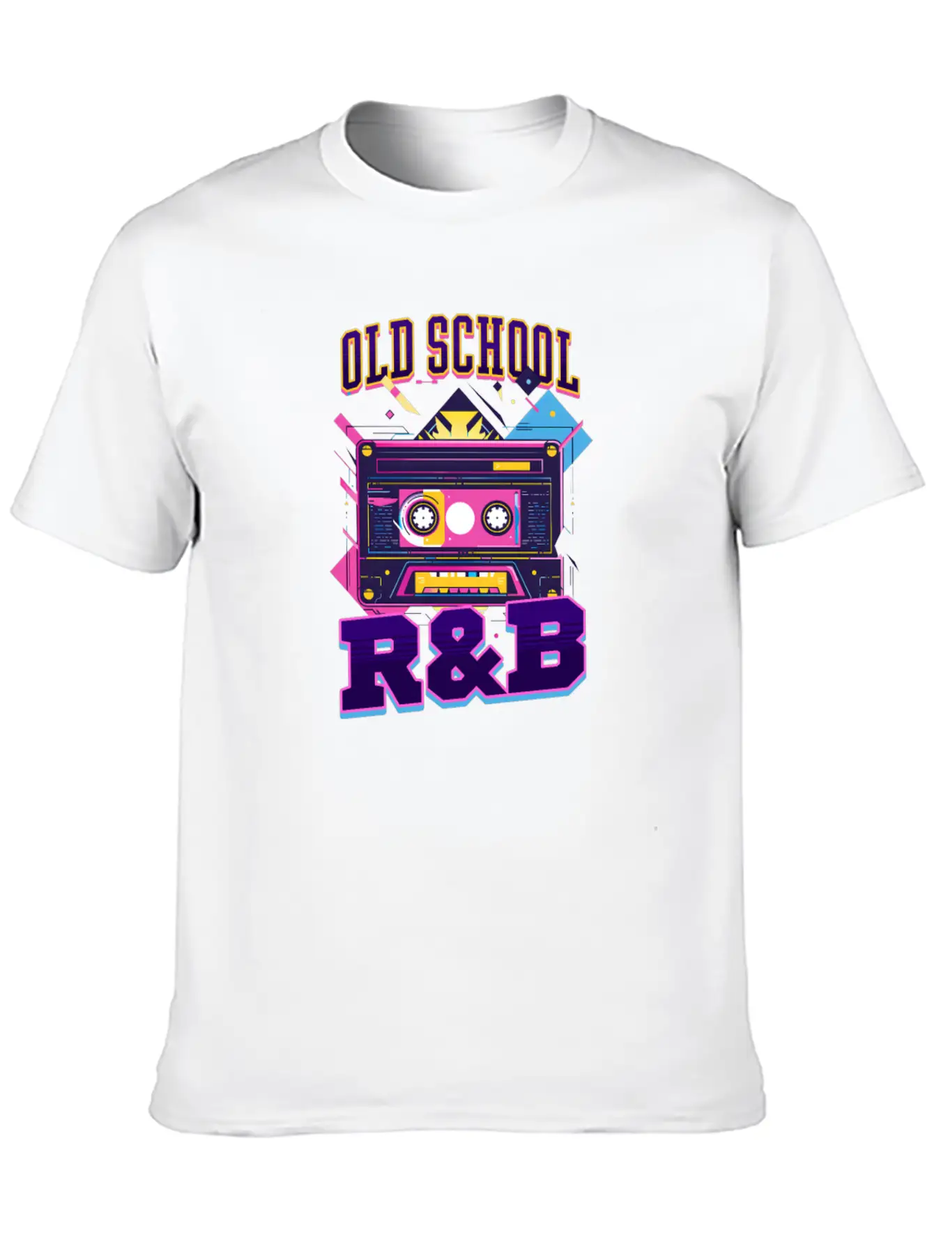 90s R&B Old School R&B Modern Fit Casual T-Shirt – Clean And Versatile Design