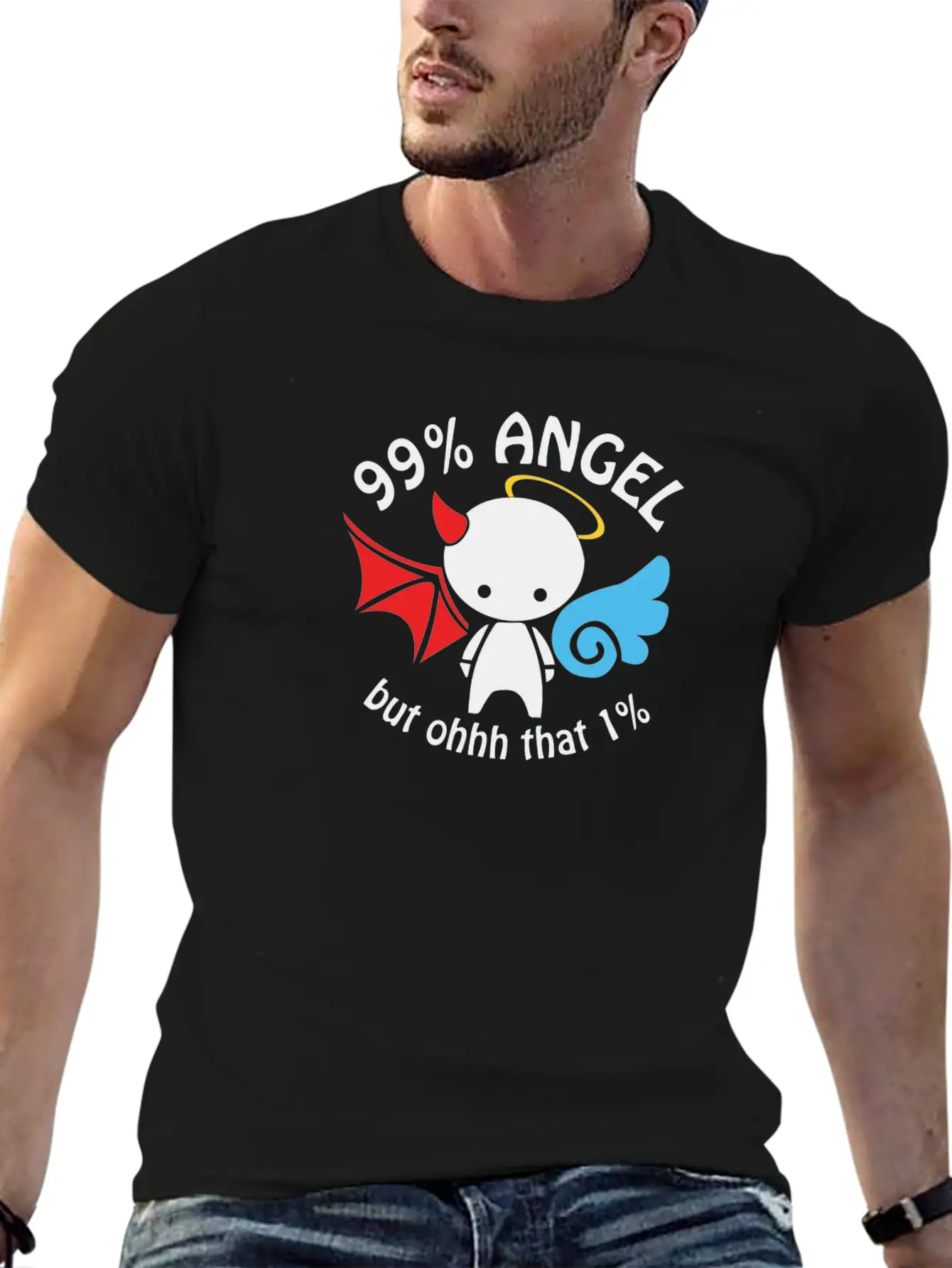 99% Angel Soft Cotton Short Sleeve Tee – Unisex Wardrobe Staple