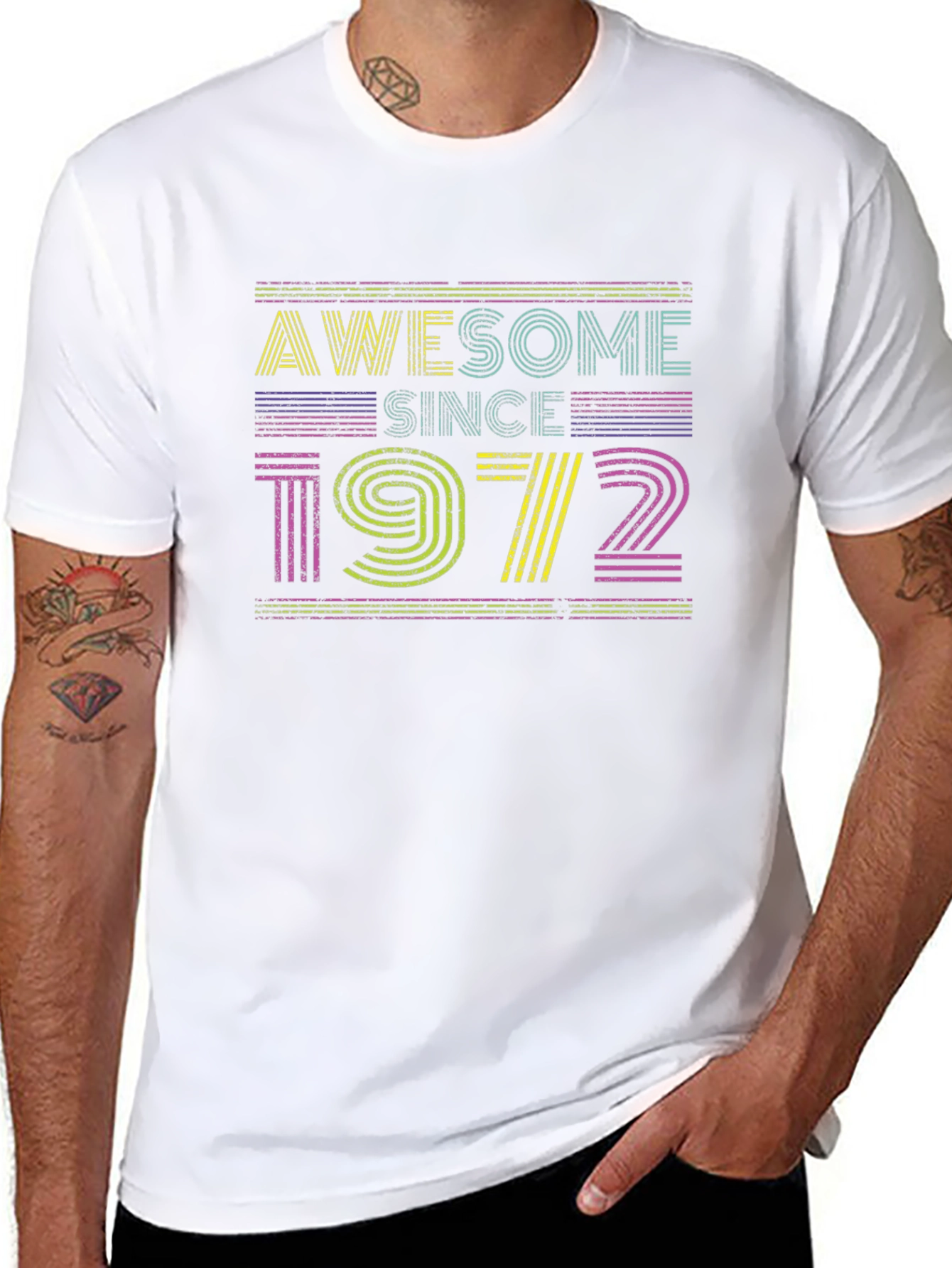 Awesome Since 1972 Retro T-Shirt