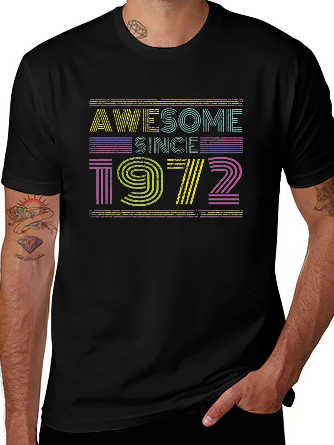 Awesome Since 1972 Retro T-Shirt