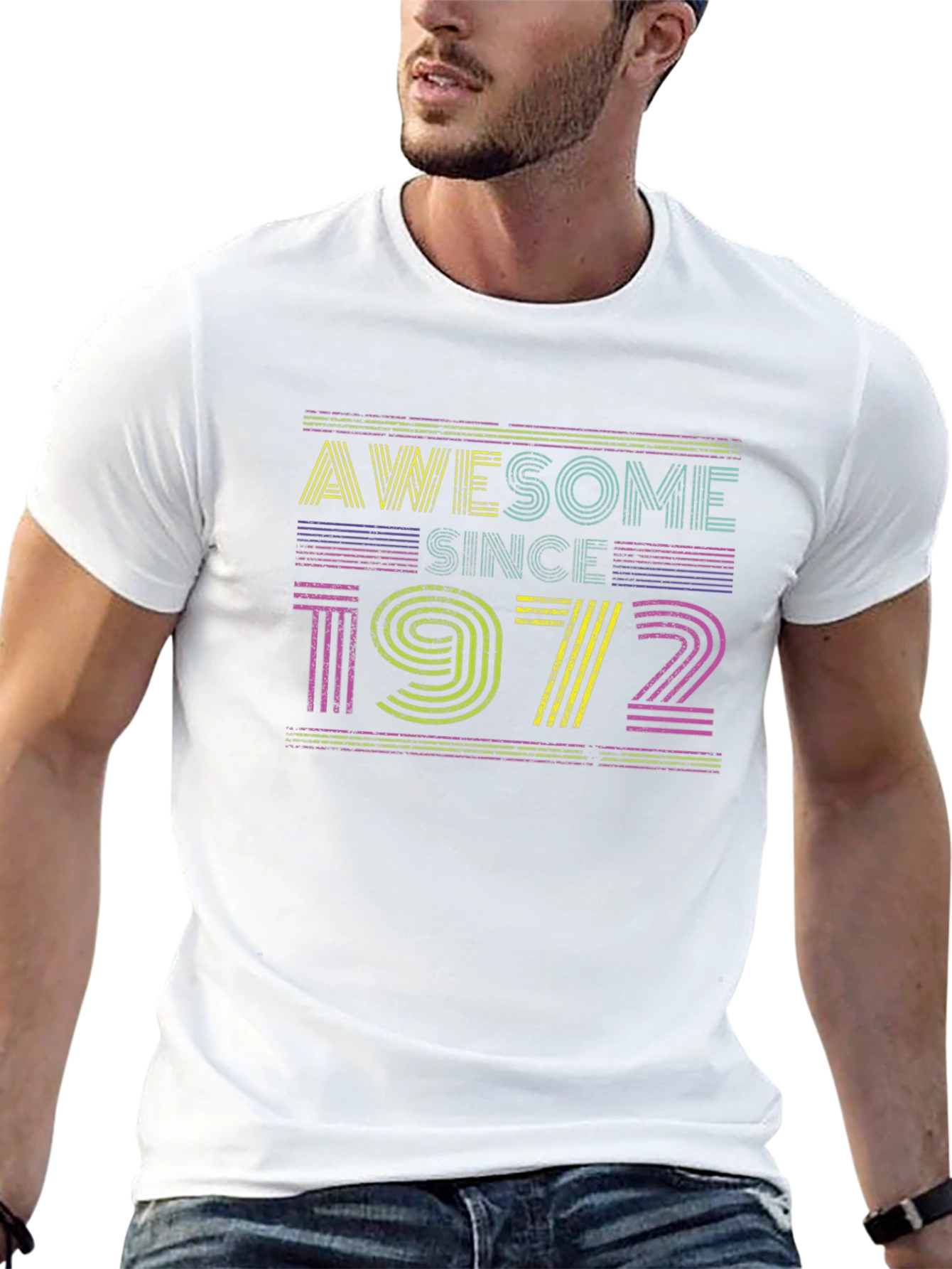 Awesome Since 1972 Retro T-Shirt