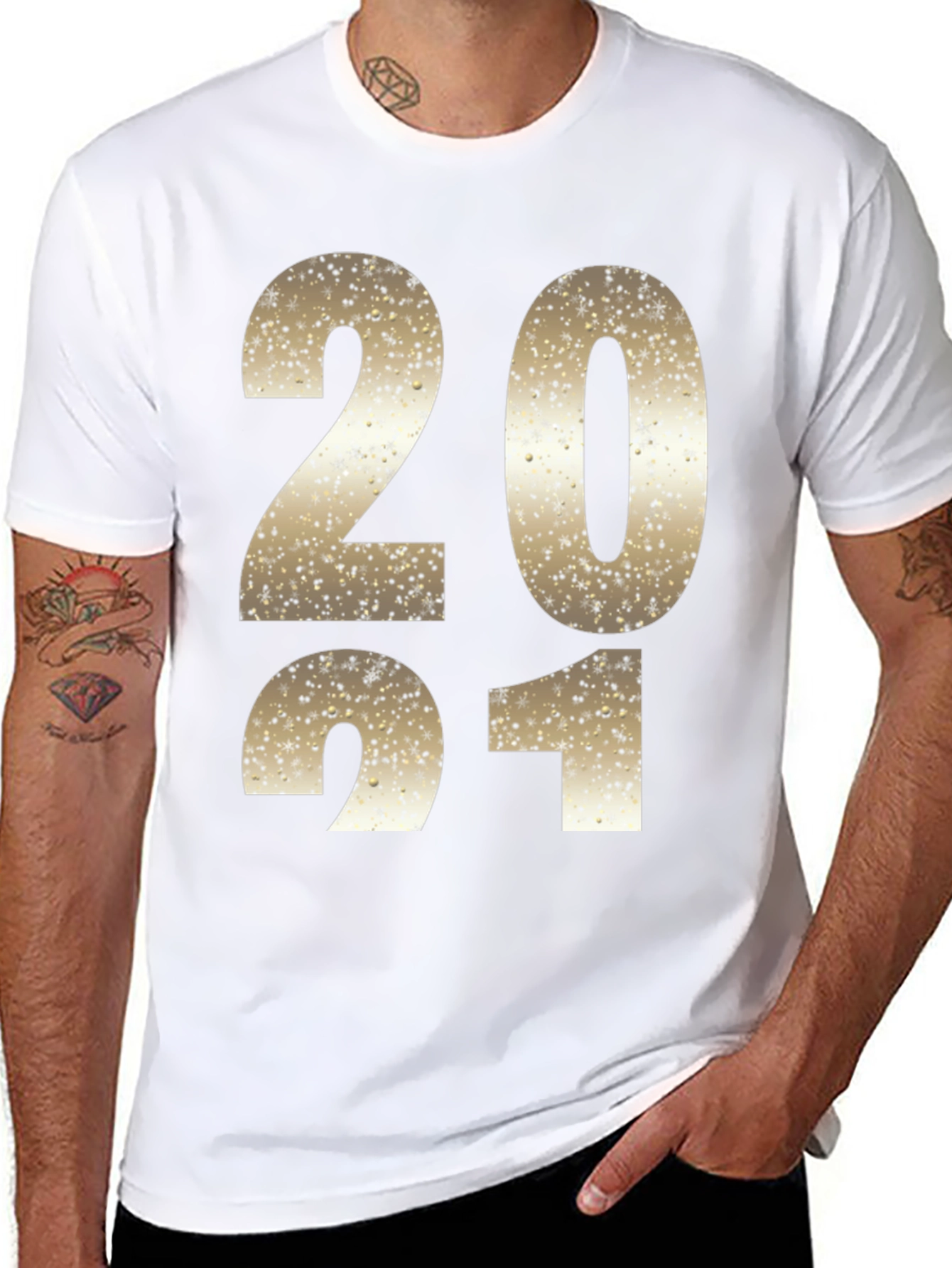 Sparkling 2021 New Years Eve T-Shirt