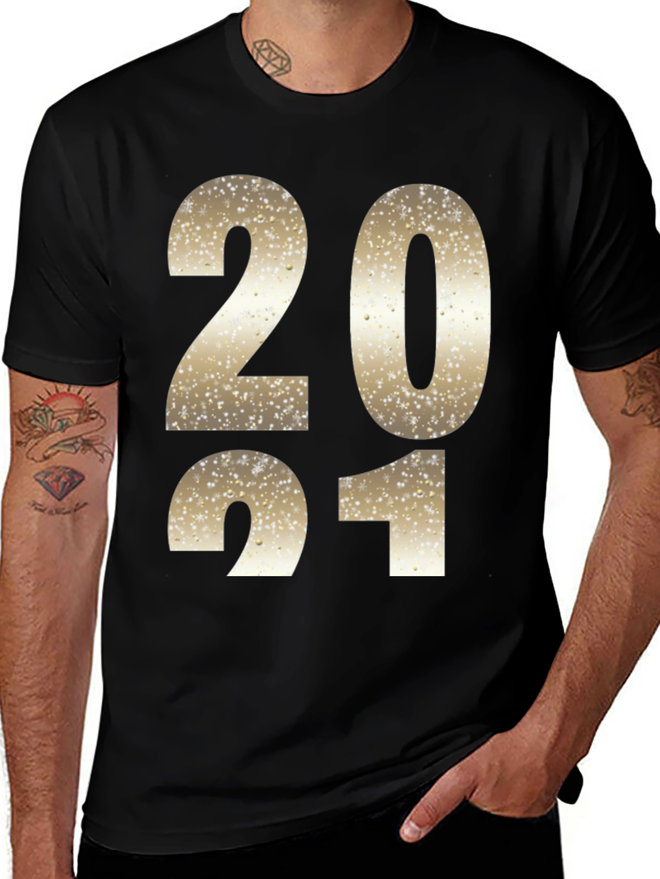 Sparkling 2021 New Years Eve T-Shirt