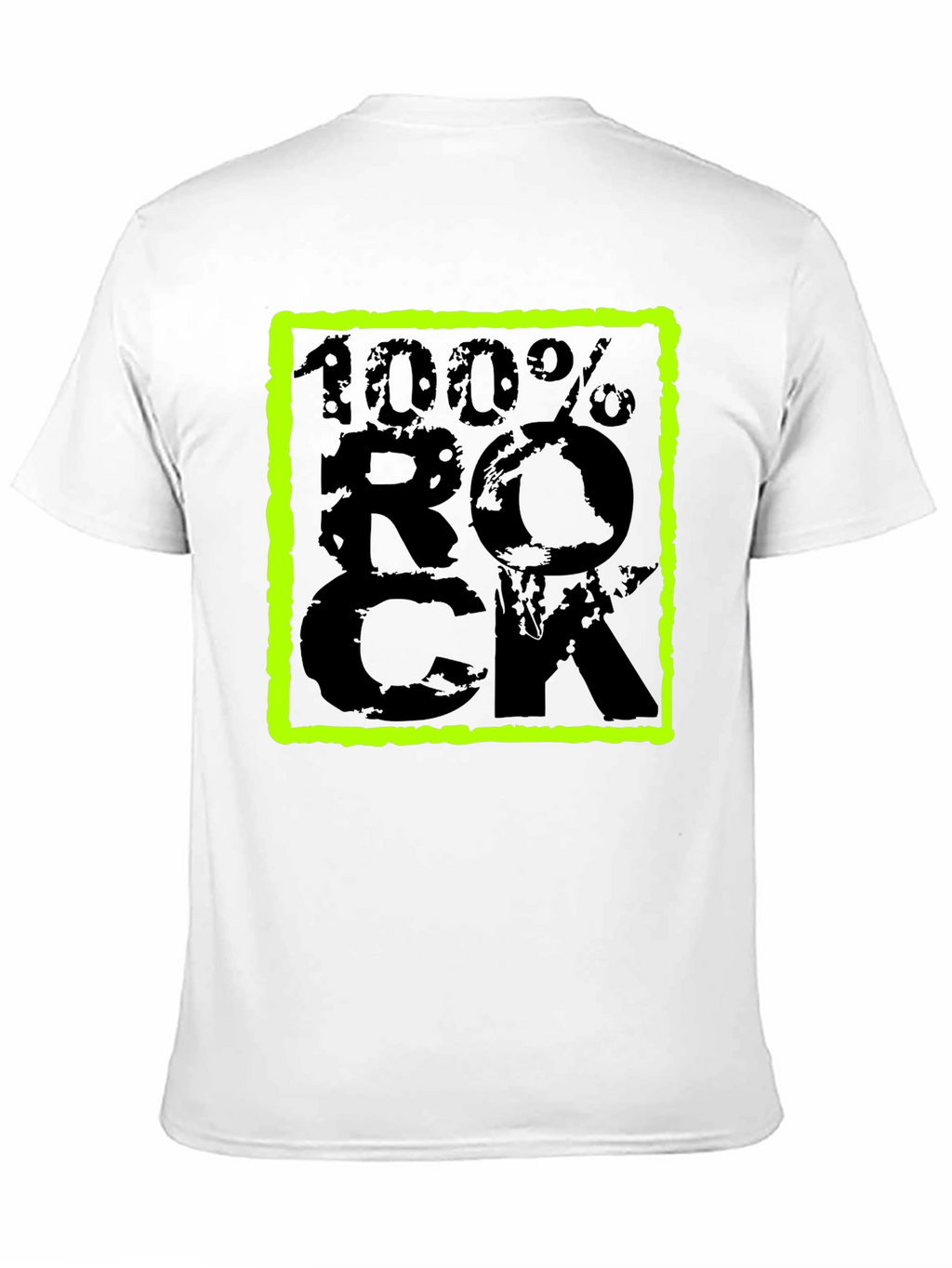 100% Rock Graphic Tee - Bold Style