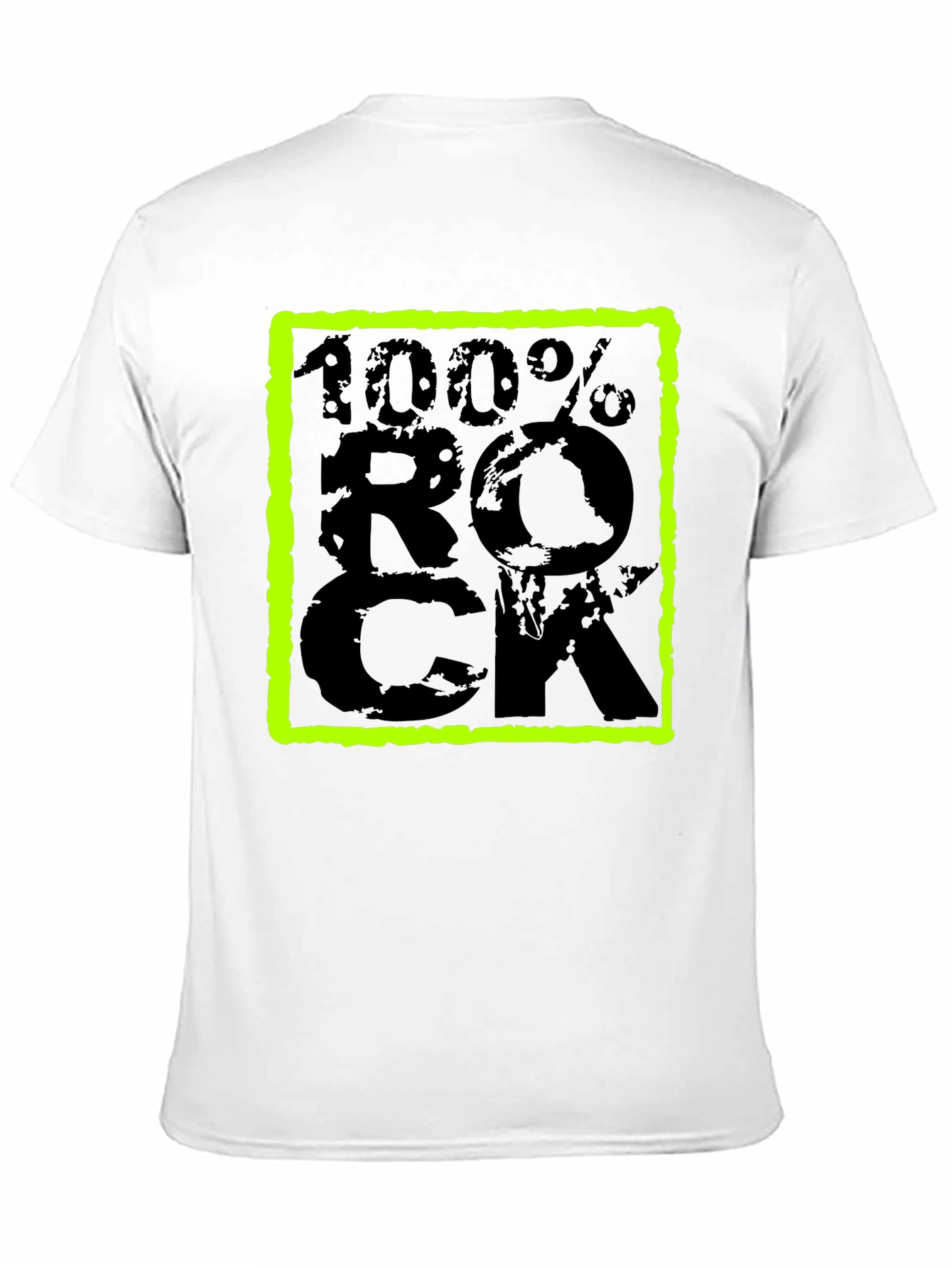 100% Rock Graphic Tee - Bold Style