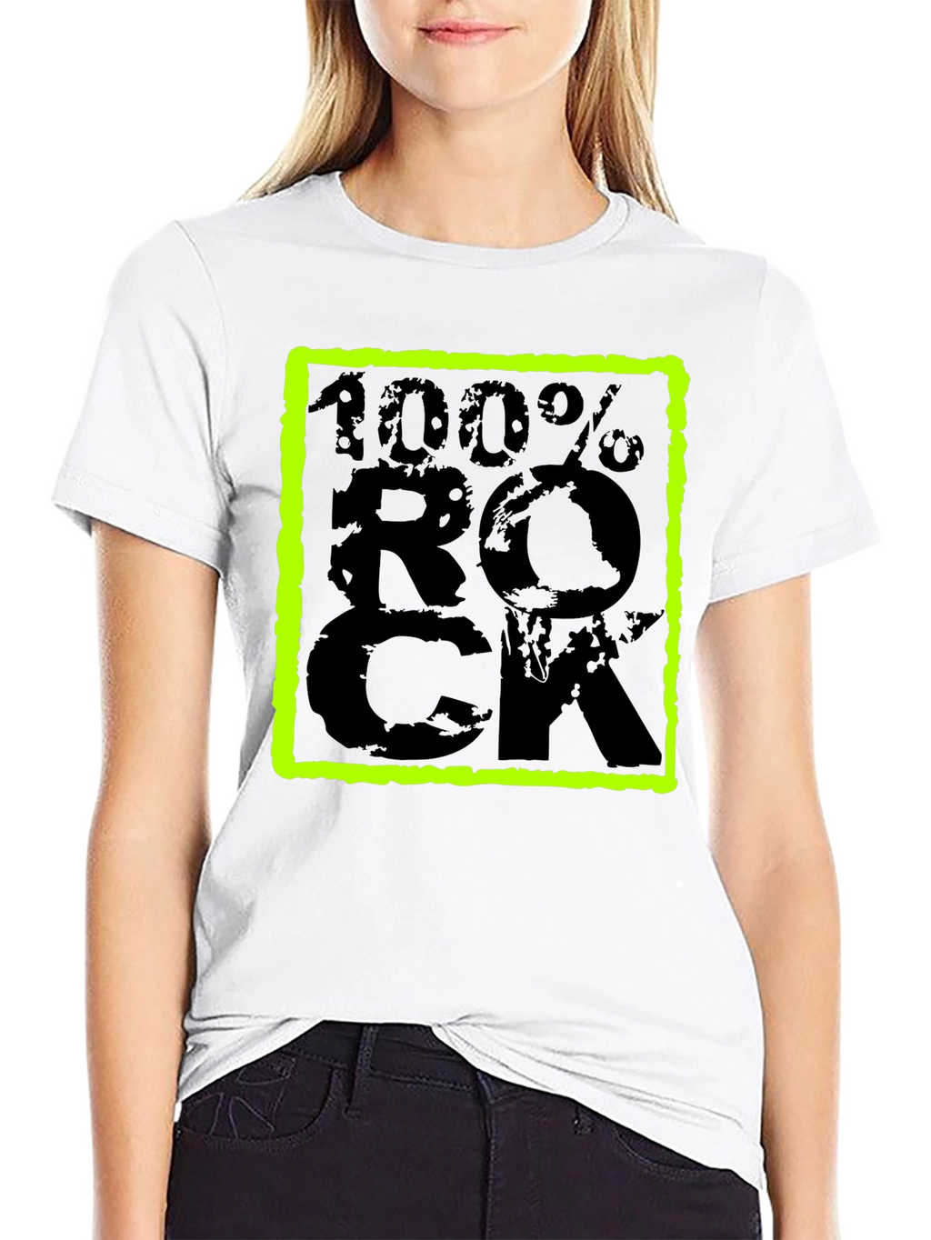 100% Rock Graphic Tee - Bold Style