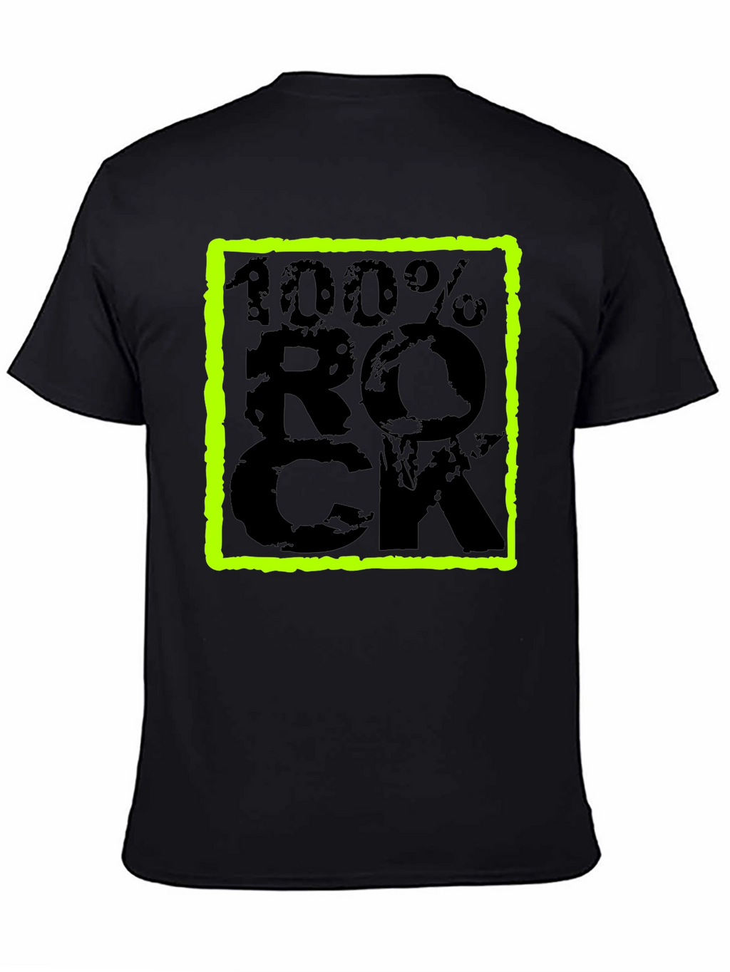 100% Rock Graphic Tee - Bold Style