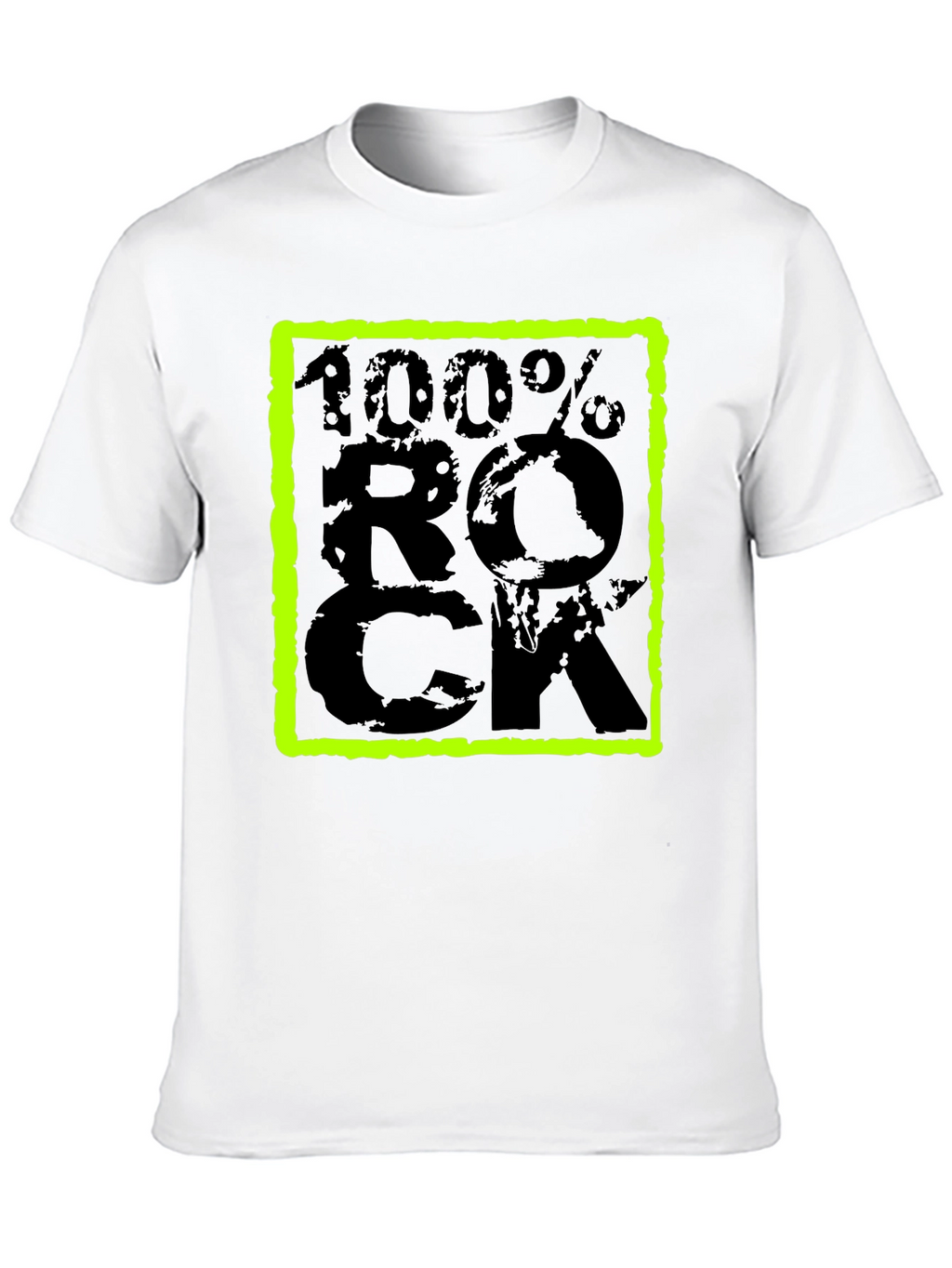 100% Rock Graphic Tee - Bold Style