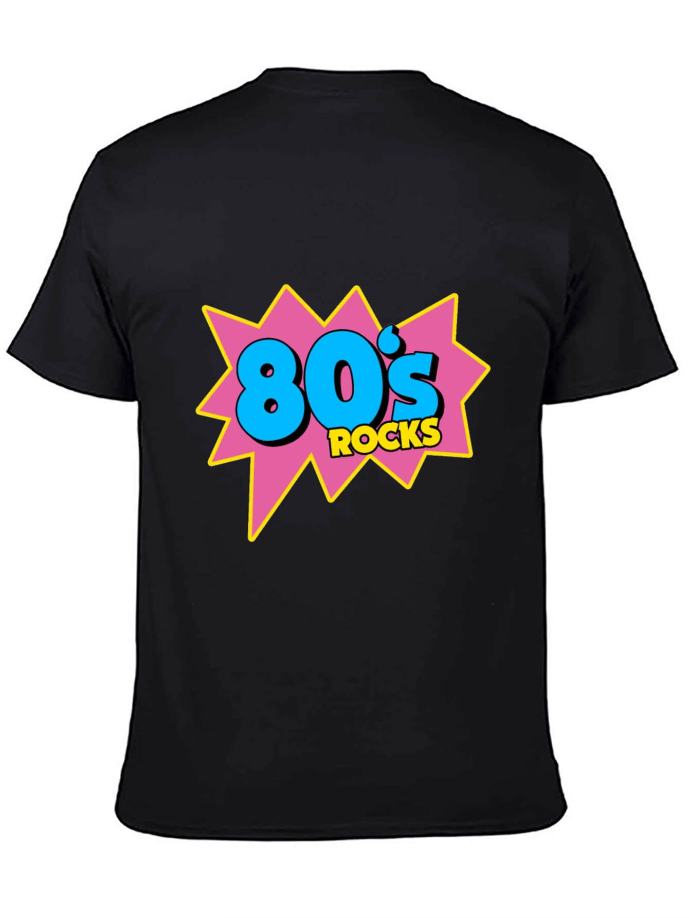 80s Rocks Graphic Tee - Retro Style