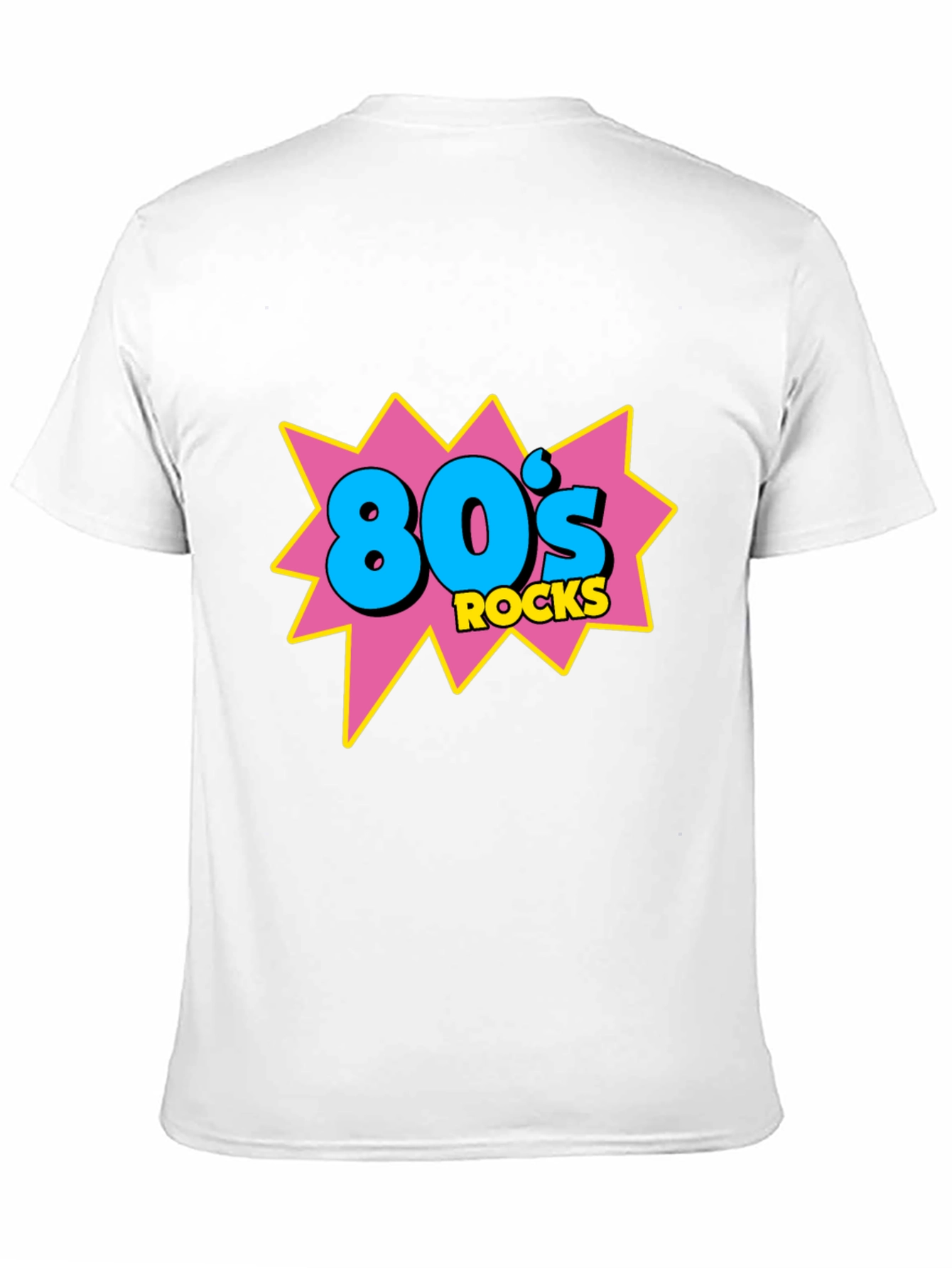 80s Rocks Graphic Tee - Retro Style