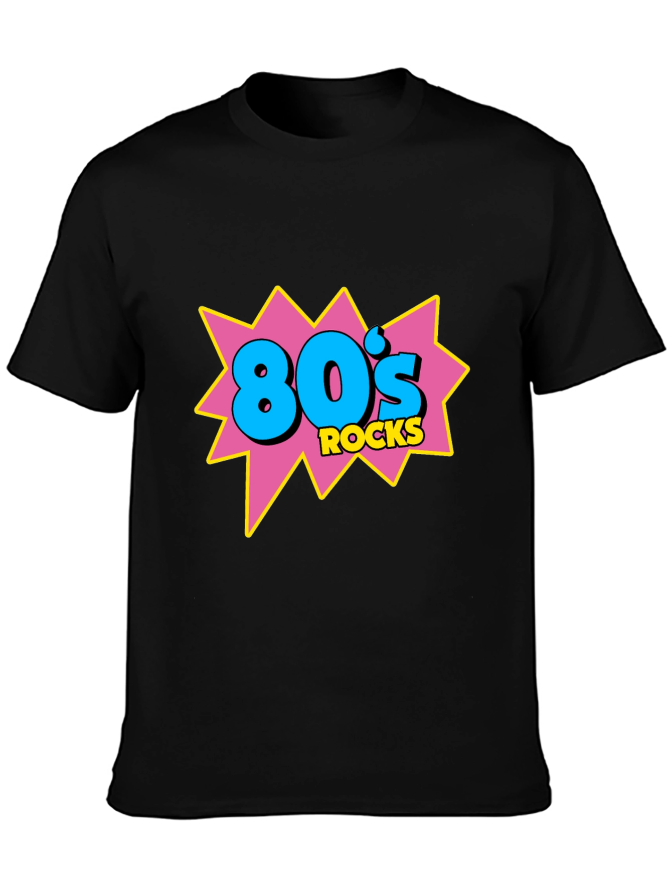 80s Rocks Graphic Tee - Retro Style