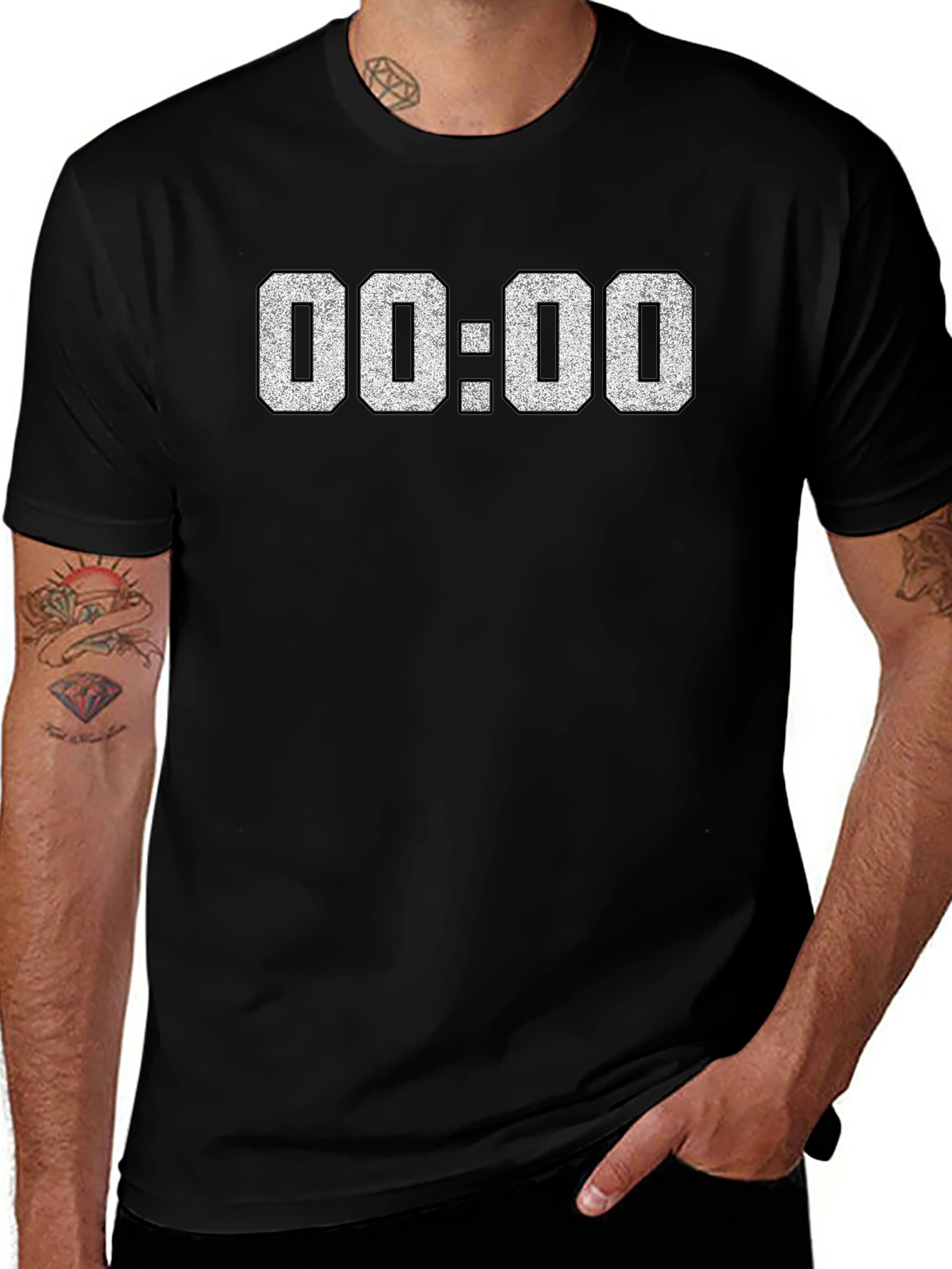 00:00 Graphic Tee - Midnight Hour T-Shirt