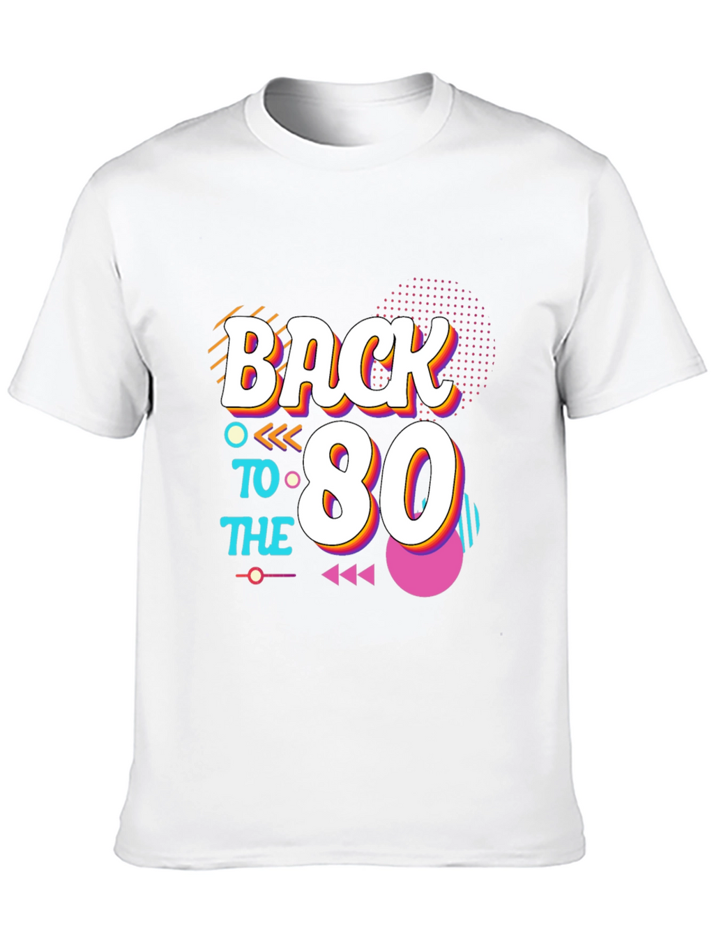 Back to the 80s Retro Graphic Tee