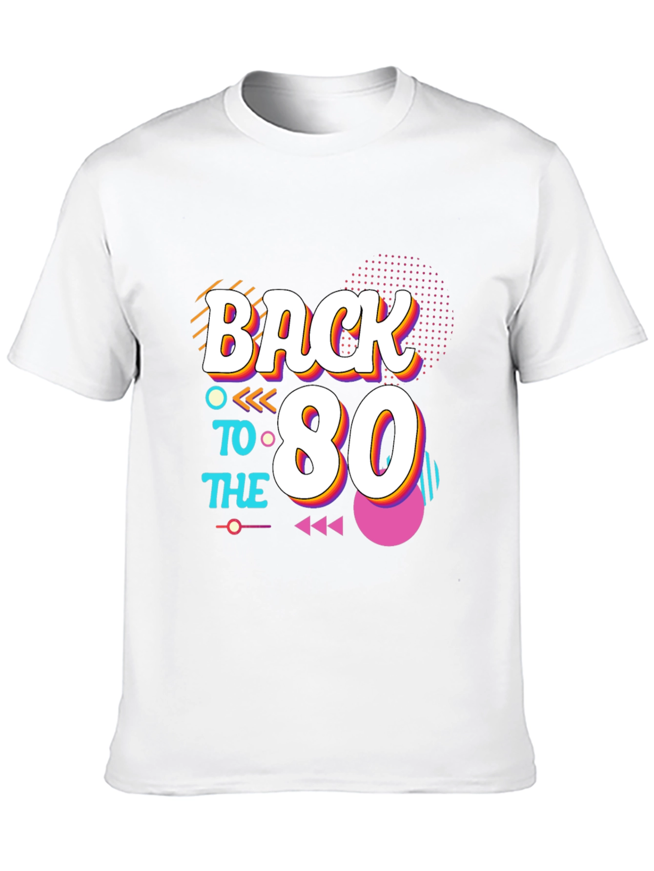 Back to the 80s Retro Graphic Tee