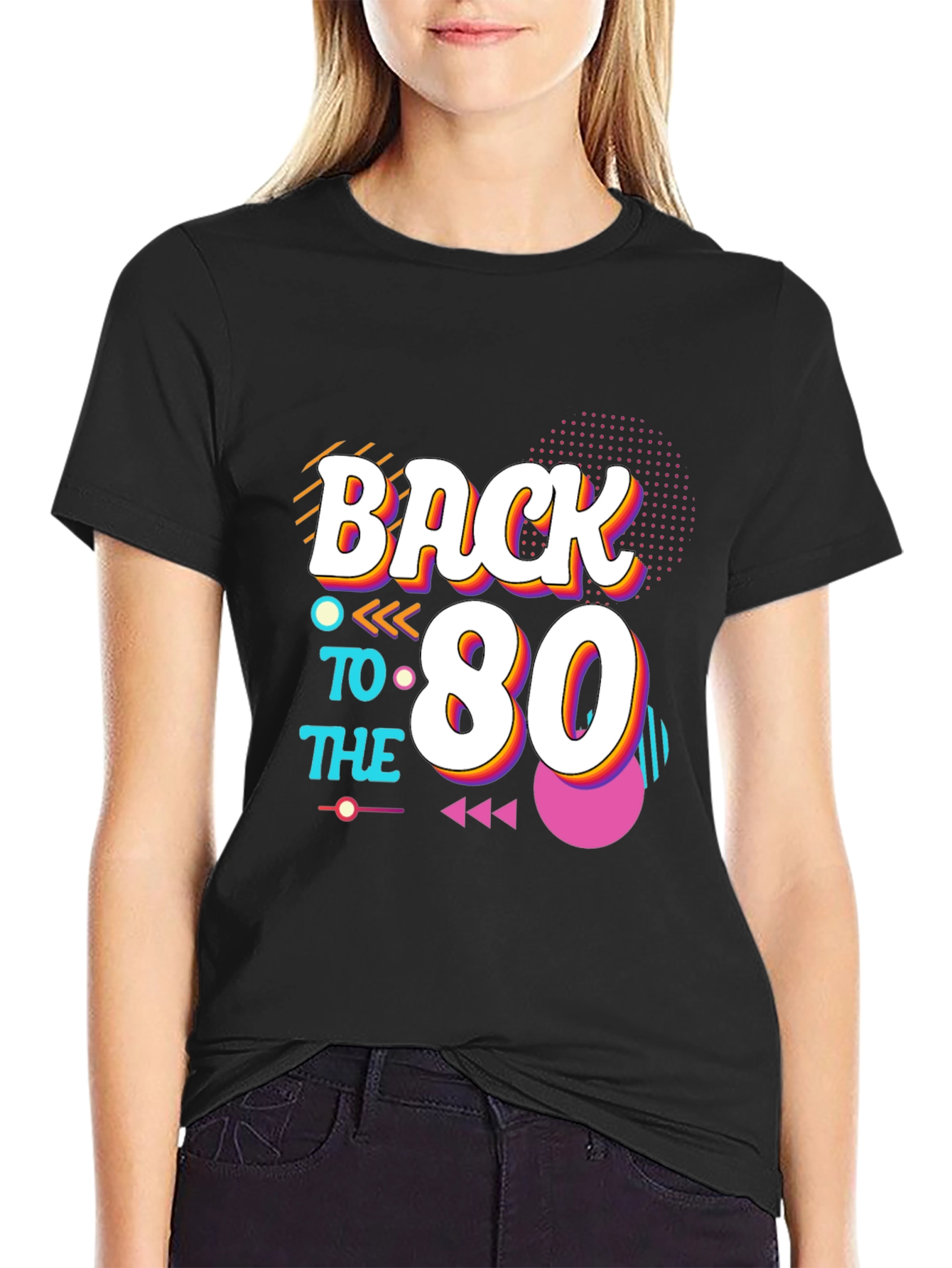 Back to the 80s Retro Graphic Tee
