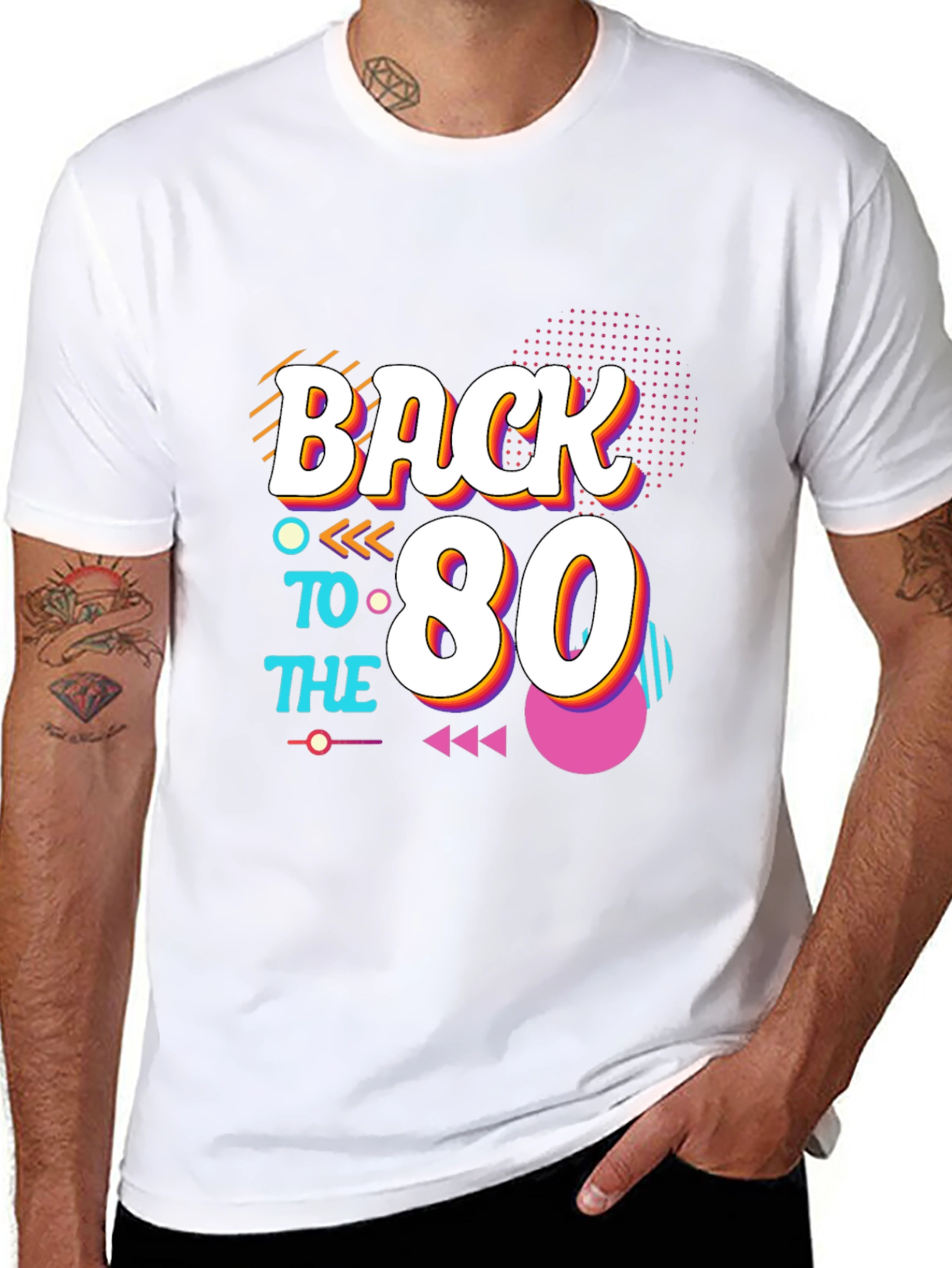 Back to the 80s Retro Graphic Tee