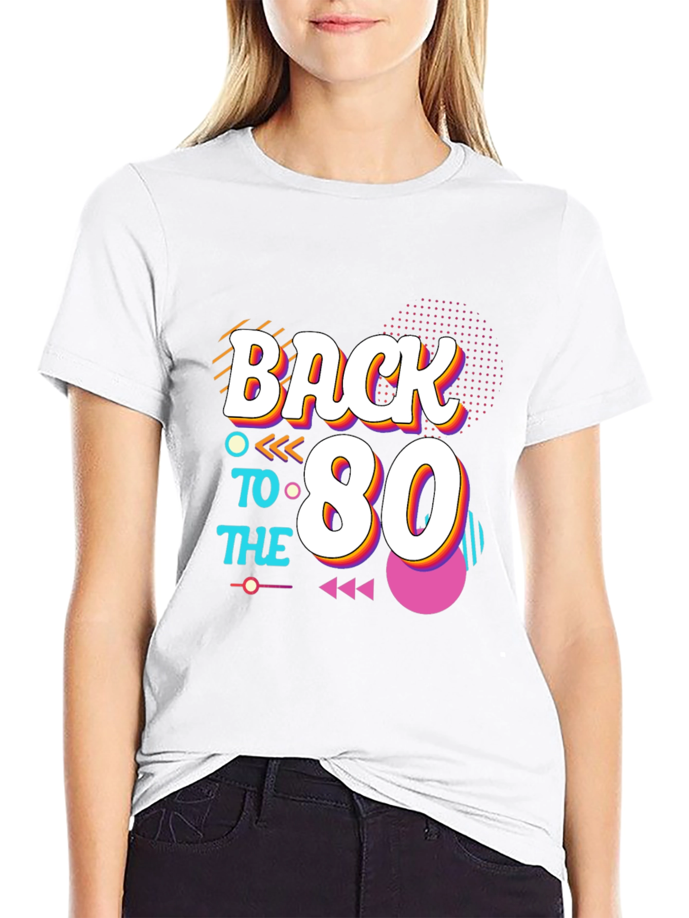 Back to the 80s Retro Graphic Tee