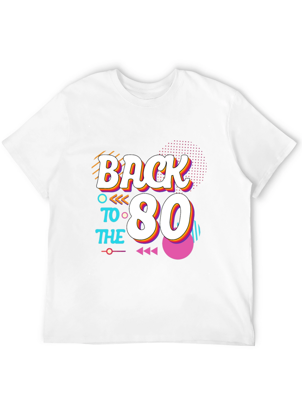 Back to the 80s Retro Graphic Tee