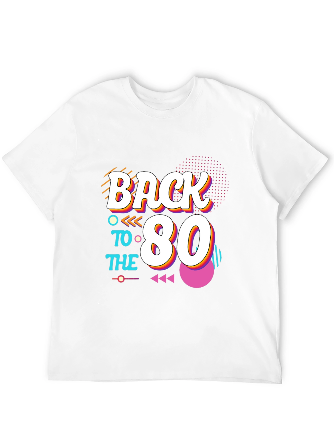 Back to the 80s Retro Graphic Tee