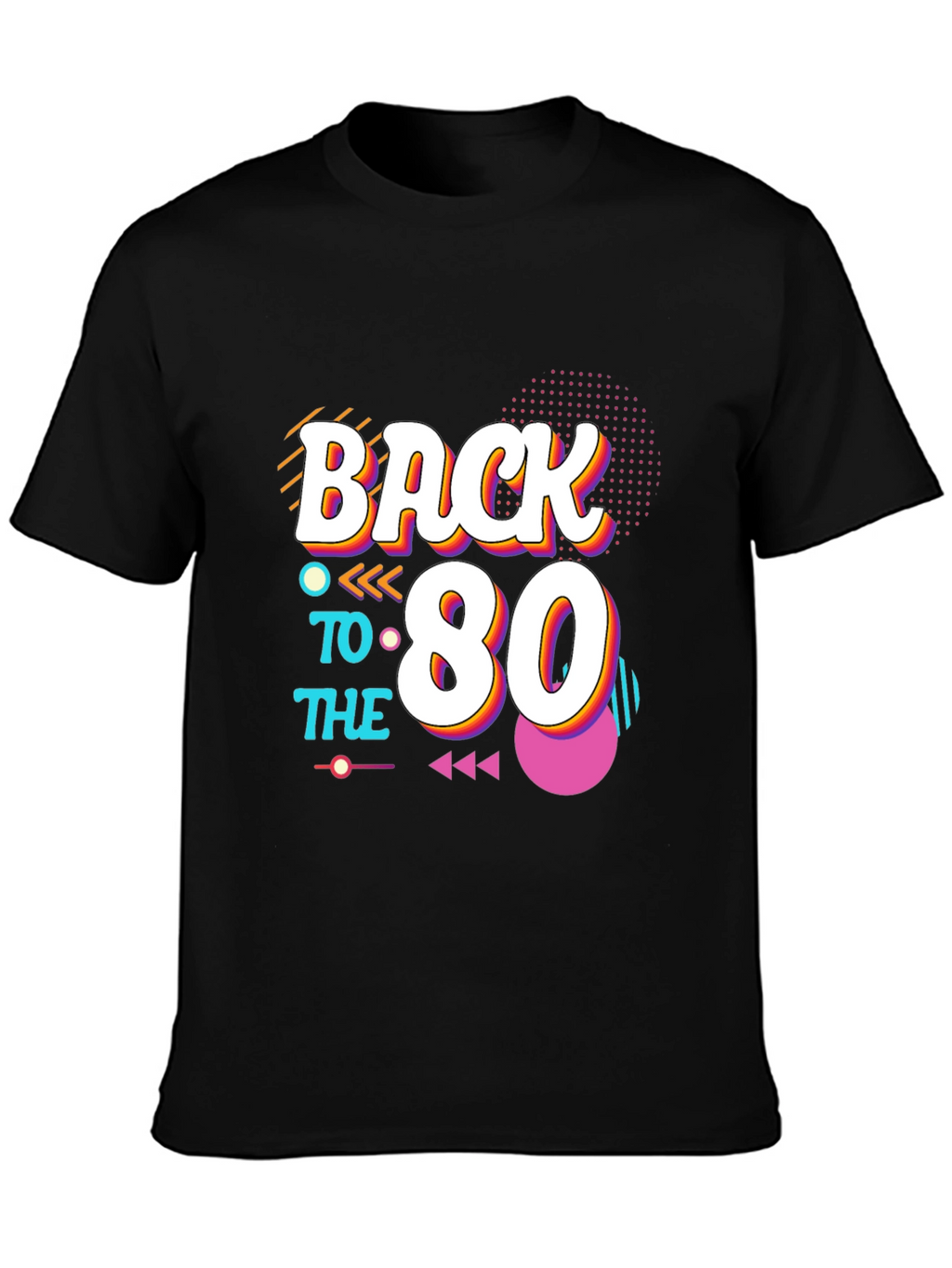 Back to the 80s Retro Graphic Tee