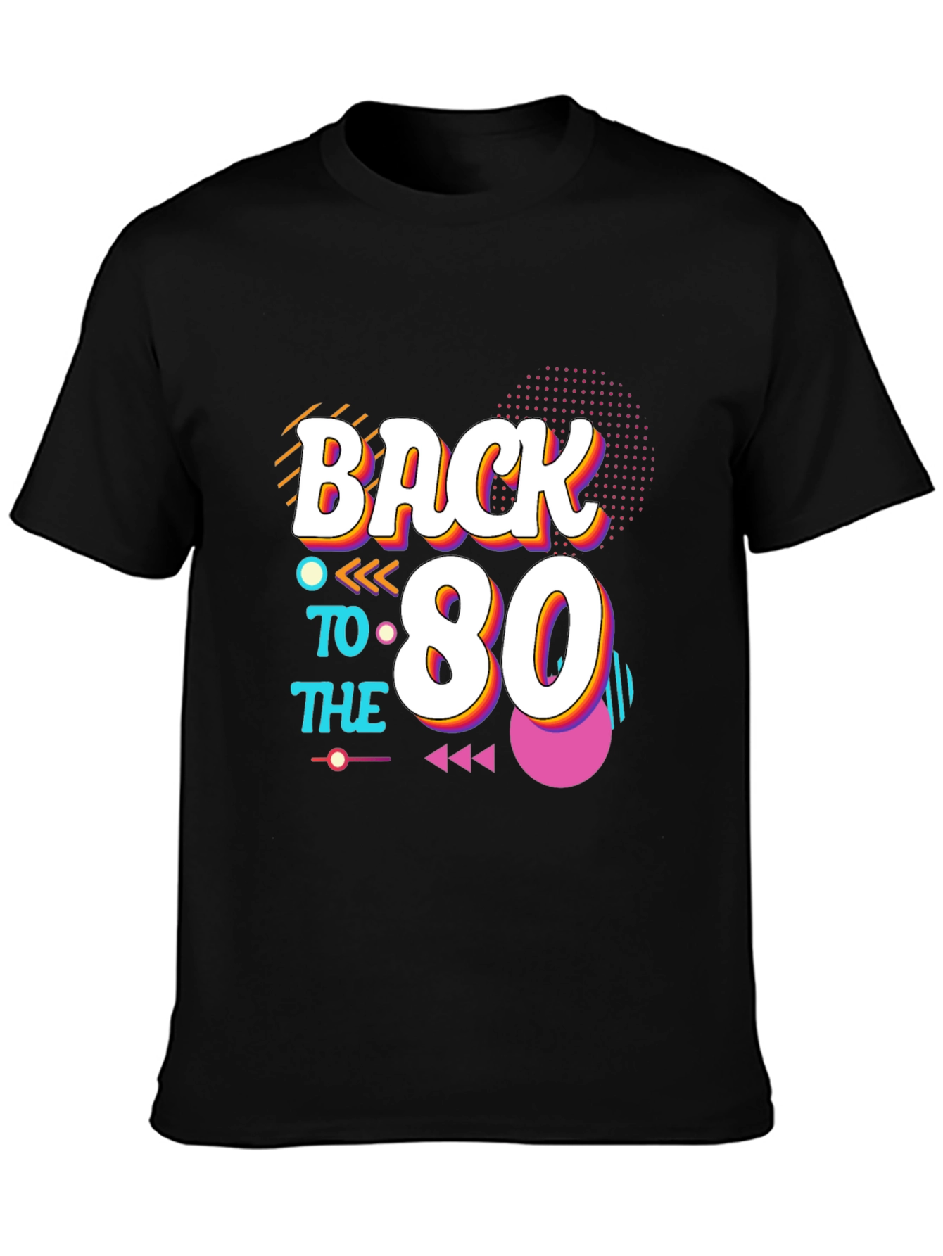 Back to the 80s Retro Graphic Tee