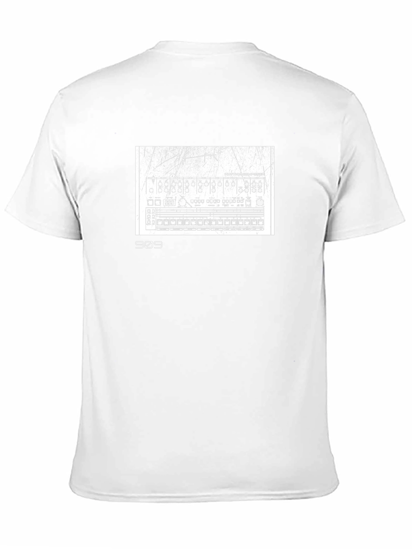909 Rhythm Composer Black T-Shirt