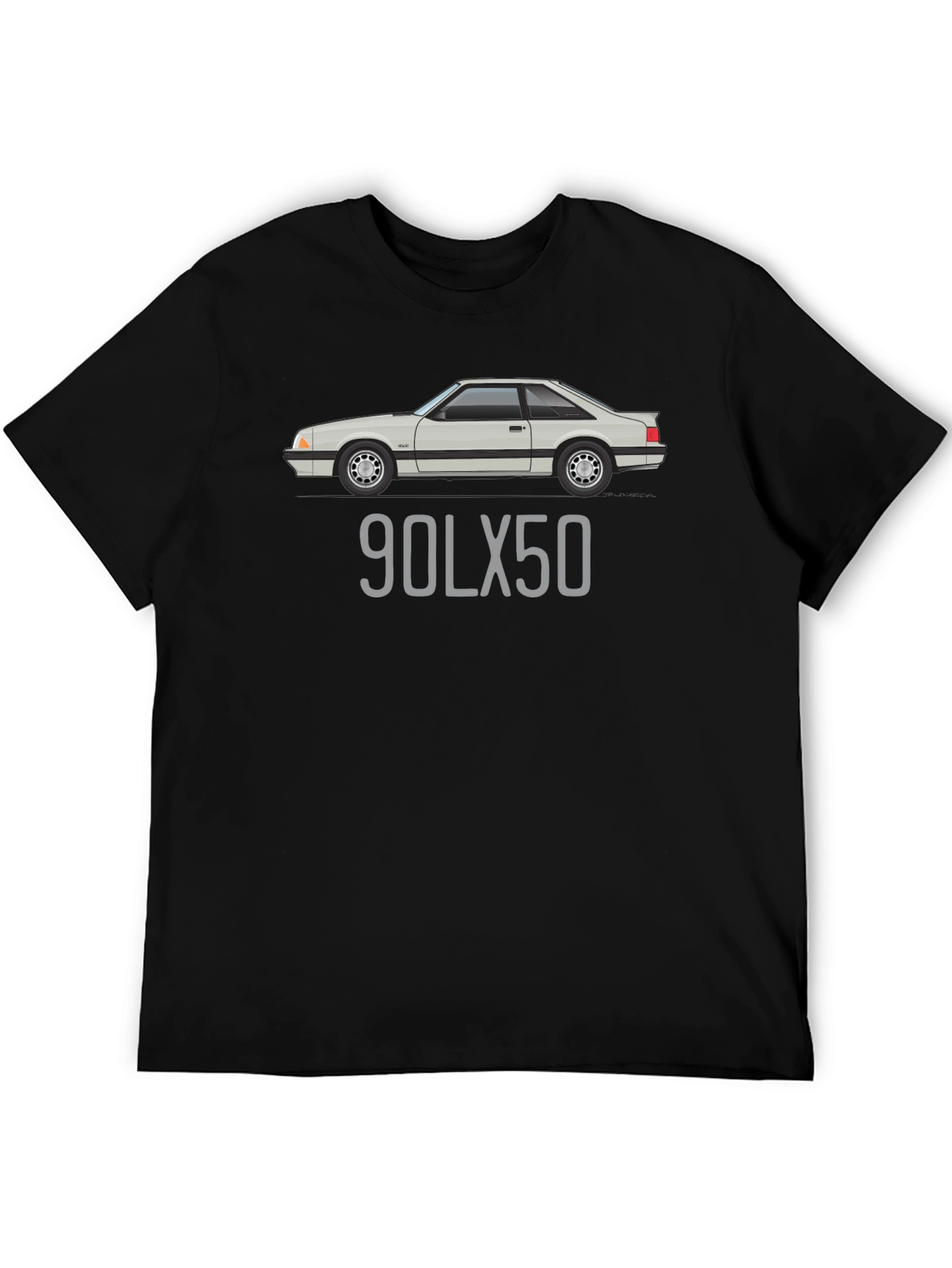 90LX50 Car T-Shirt - Automotive Fan Apparel