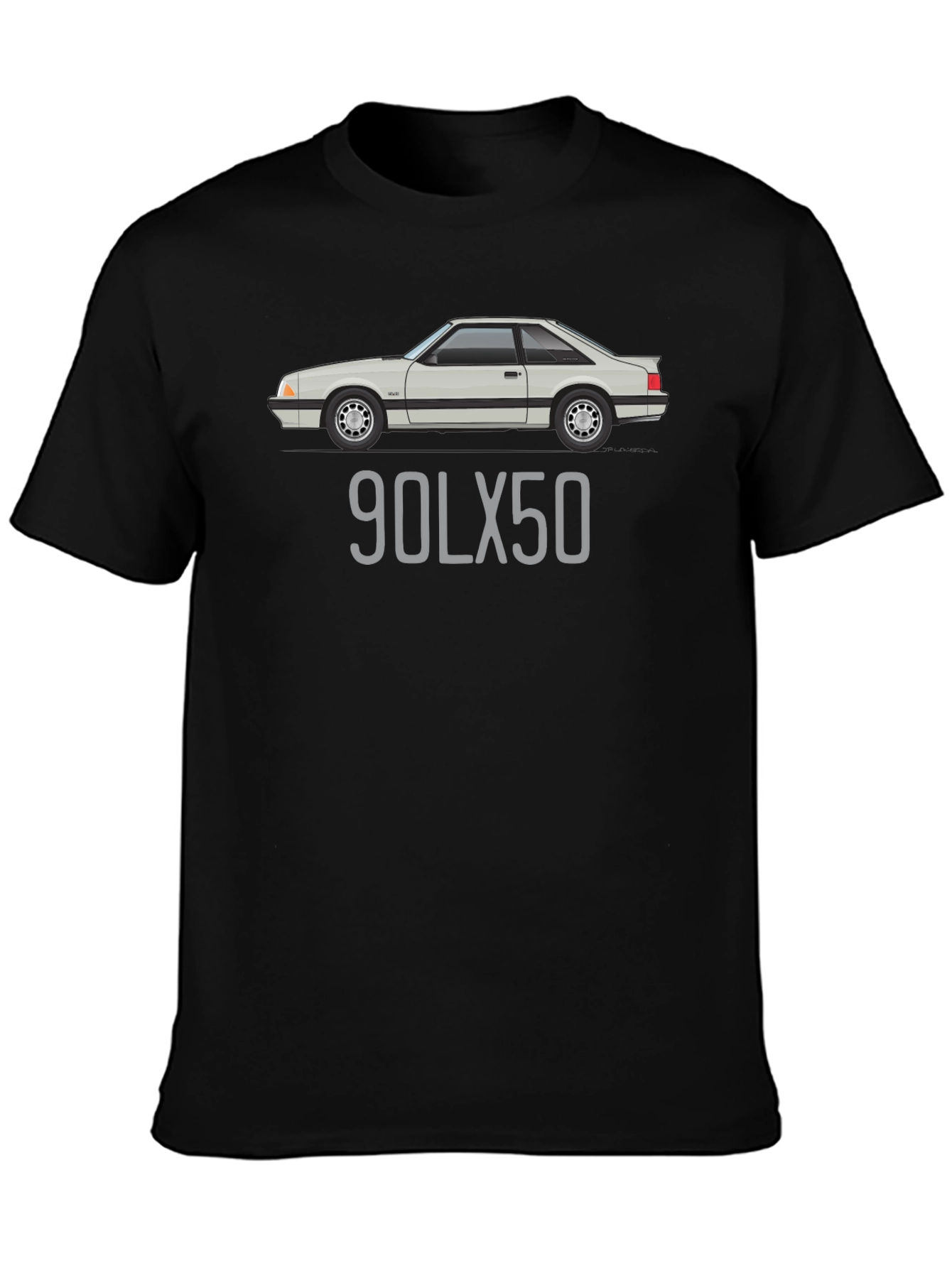 90LX50 Car T-Shirt - Automotive Fan Apparel