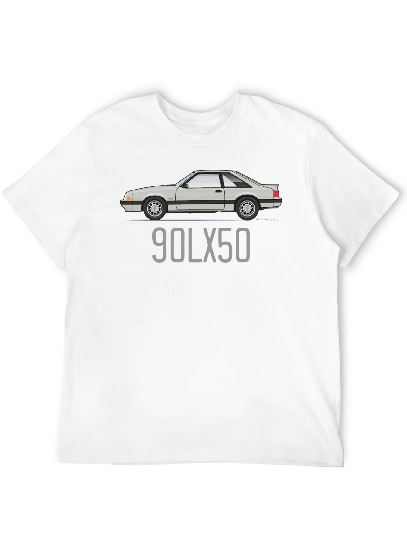 90LX50 Car T-Shirt - Automotive Fan Apparel