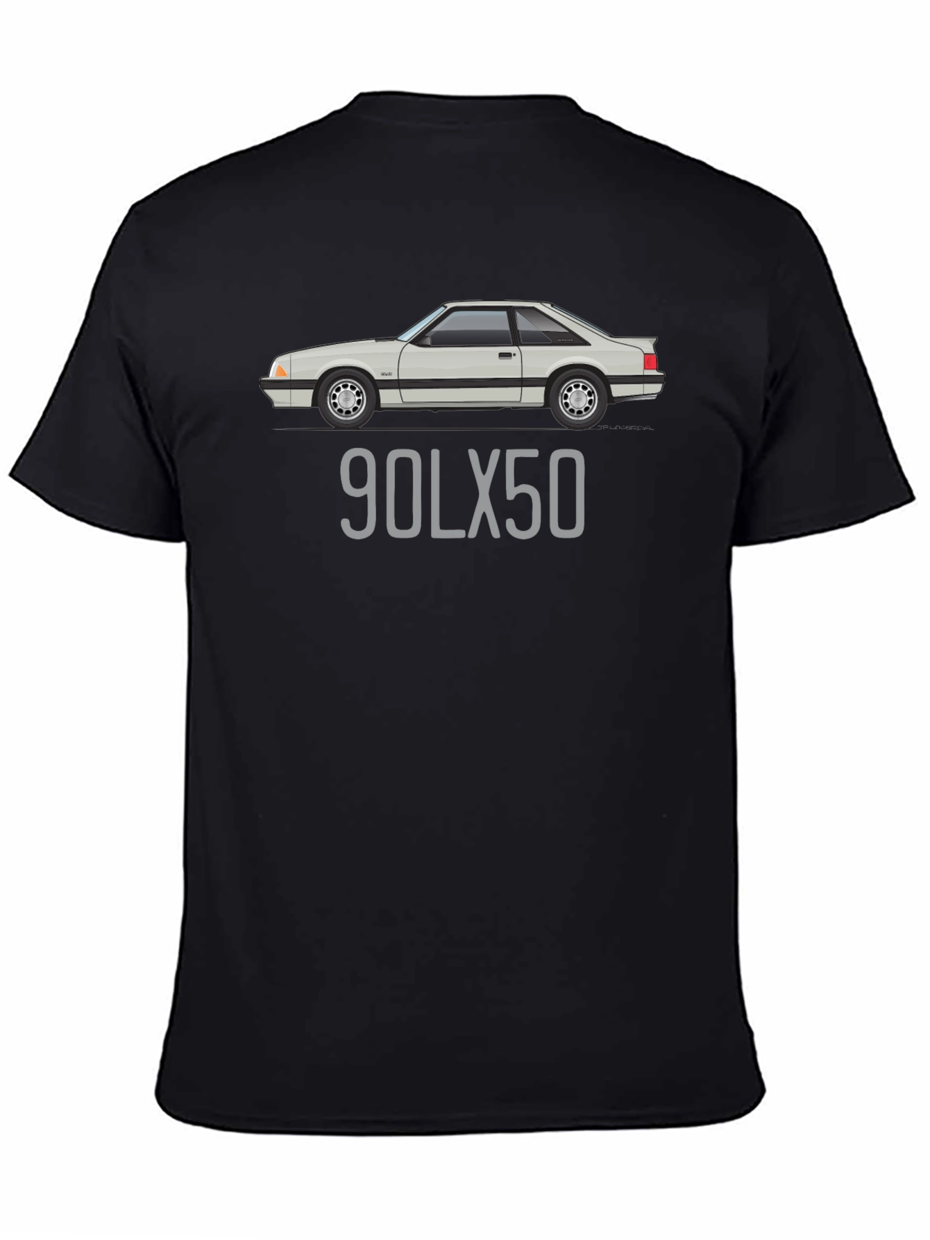 90LX50 Car T-Shirt - Automotive Fan Apparel
