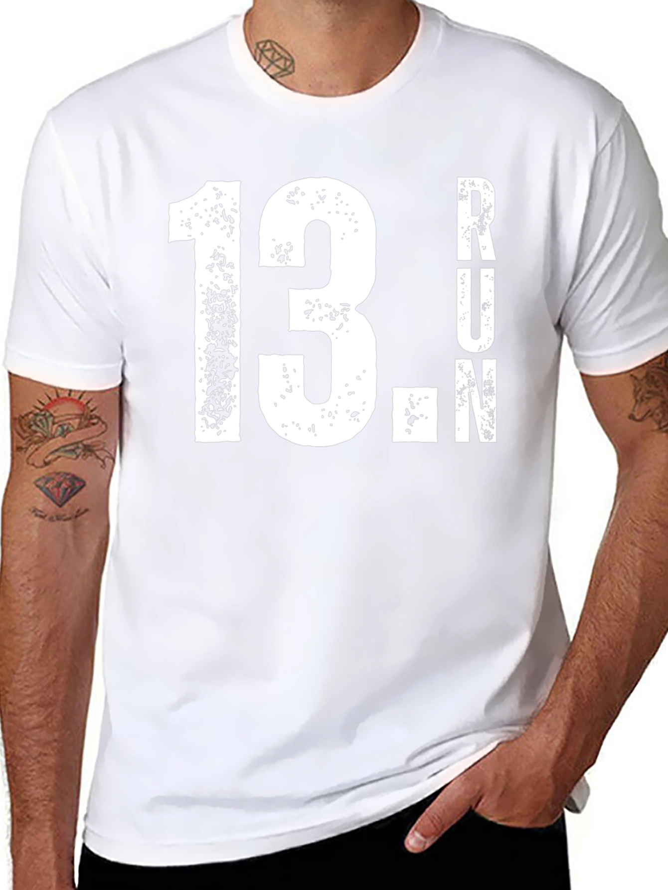 13.1 Run T-Shirt - Half Marathon Runner Tee