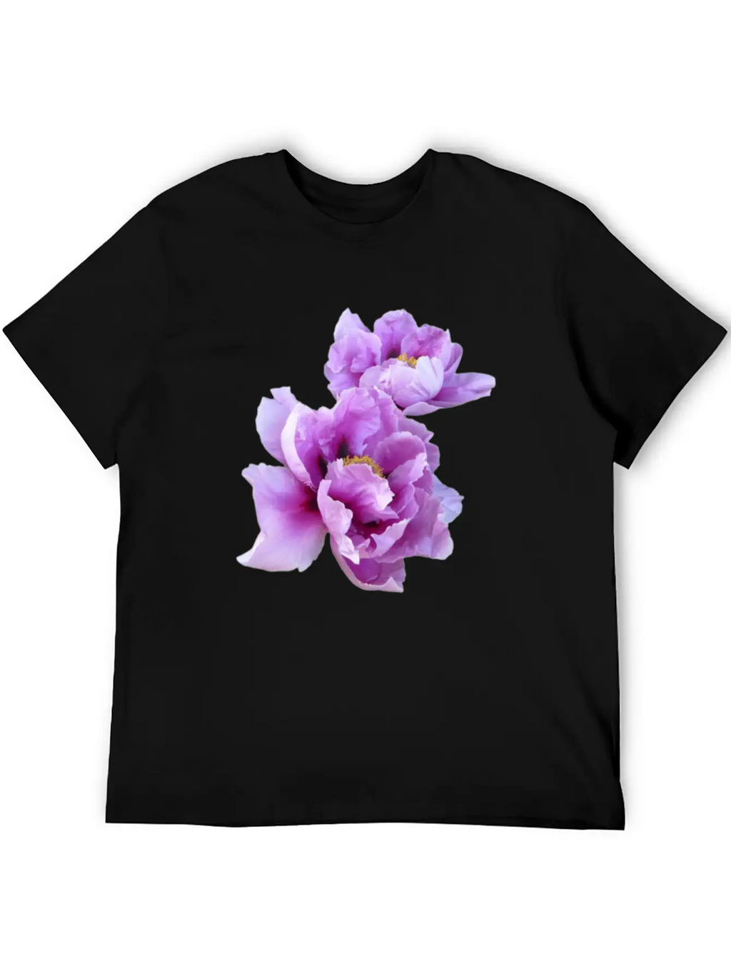 ''Aesthetic'' Flower Modern Fit Casual T-Shirt – Clean And Versatile Design