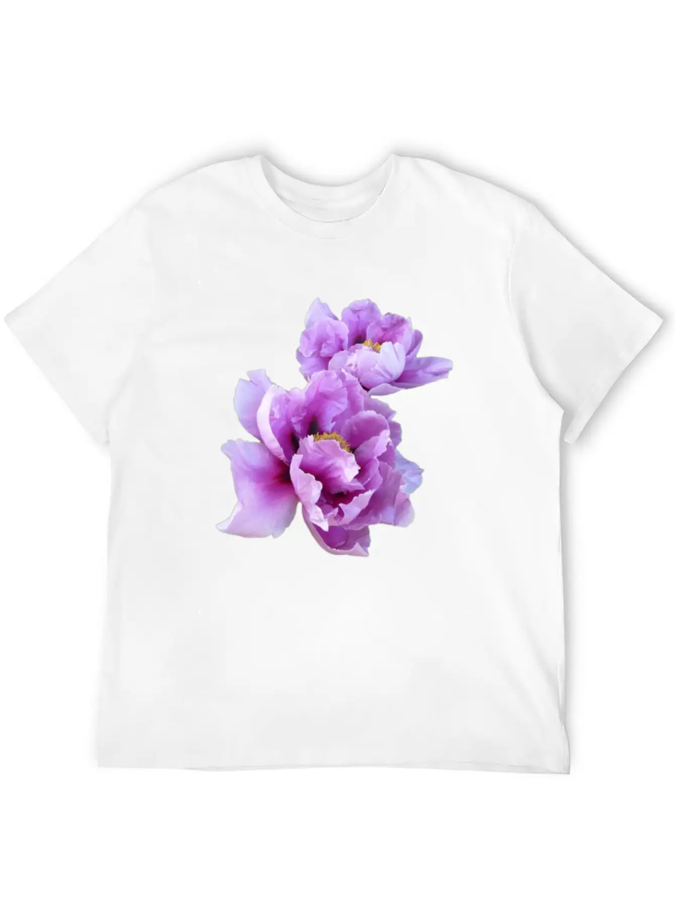 ''Aesthetic'' Flower Modern Fit Casual T-Shirt – Clean And Versatile Design