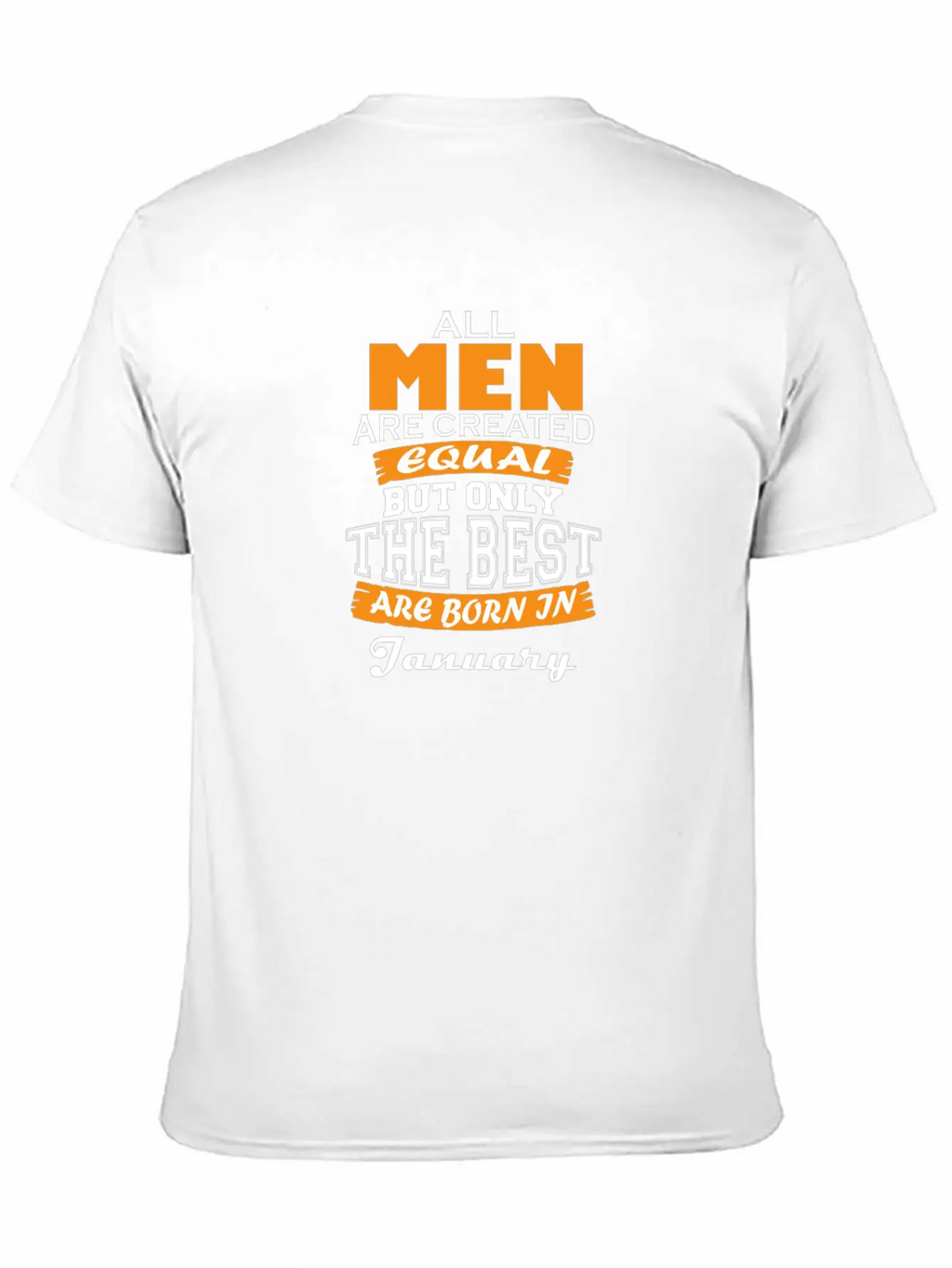 All Men Are Created Equal But Only The Best Are Bo Timeless Short Sleeve Tee – Comfy And Minimalist Design