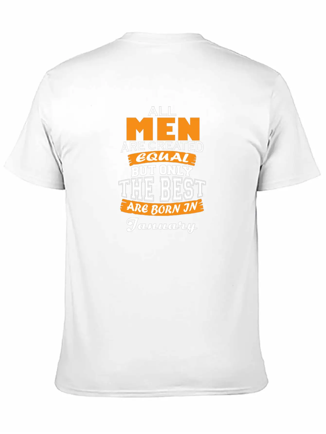 All Men Are Created Equal But Only The Best Are Bo Timeless Short Sleeve Tee – Comfy And Minimalist Design