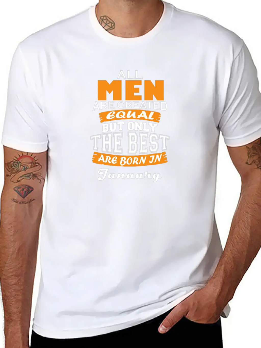 All Men Are Created Equal But Only The Best Are Bo Timeless Short Sleeve Tee – Comfy And Minimalist Design