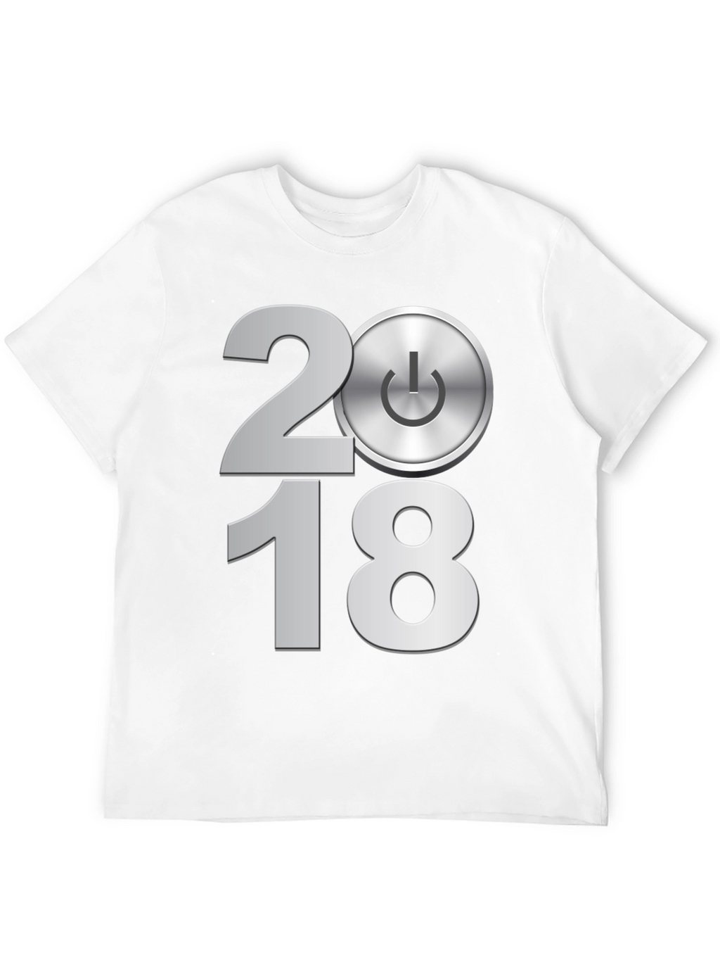 2018 Power Button Graphic Tee